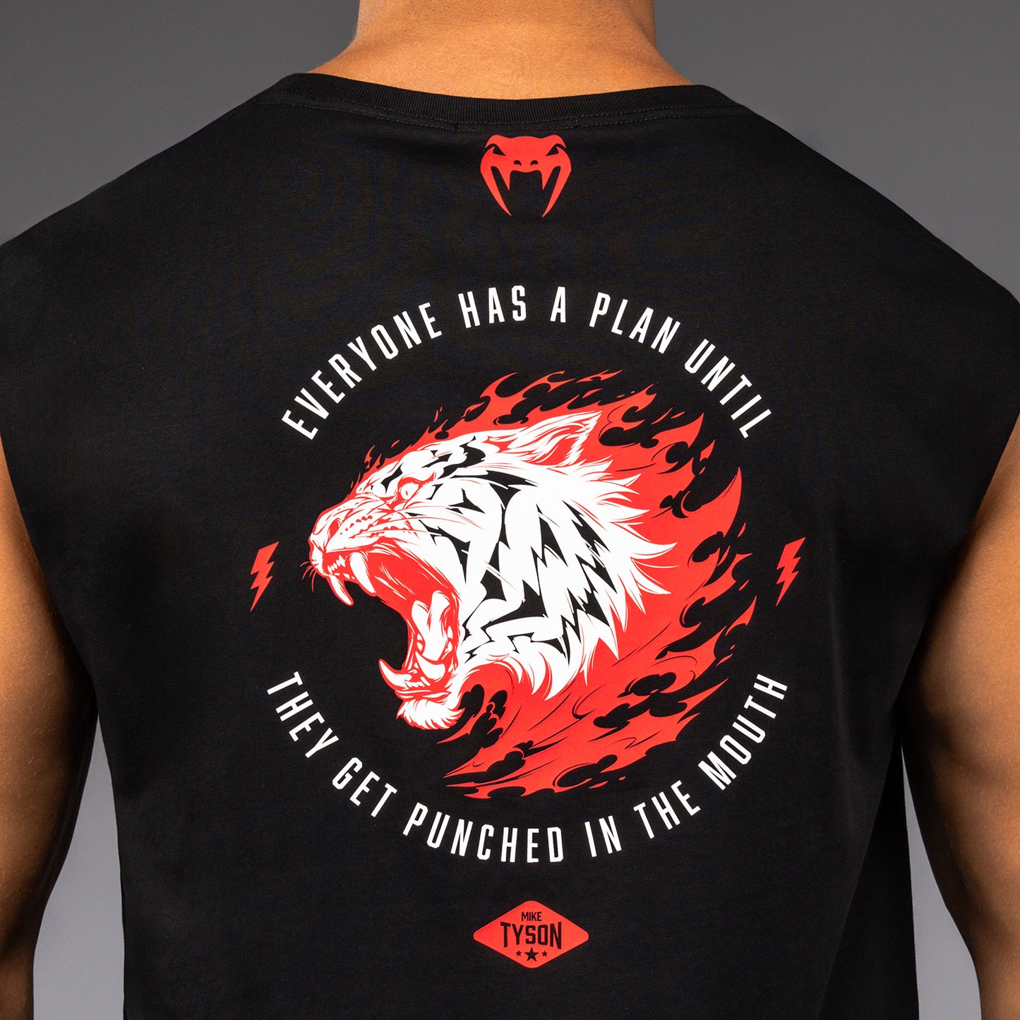 Venum x Mike Tyson Tiger Camiseta Sin Mangas - Negro Intenso