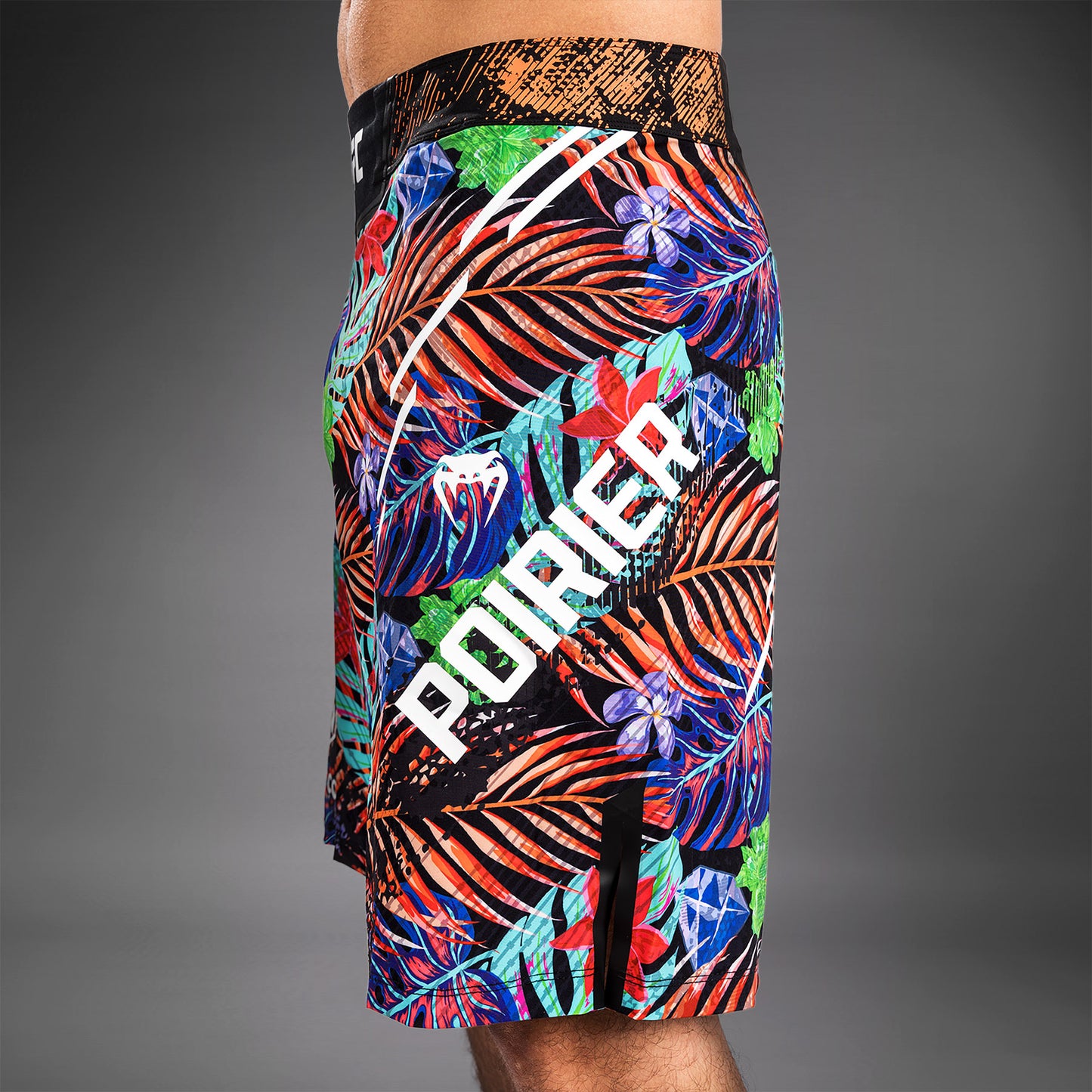 UFC Unrivaled by Venum Dustin Poirier Pantalones Cortos de Lucha para Hombres - Azul