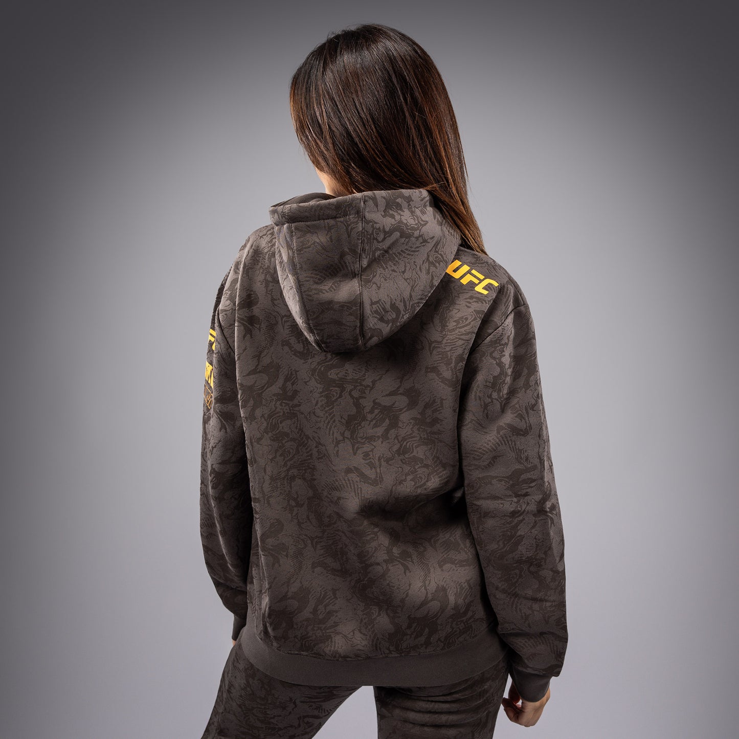 UFC Fusion by Venum Fight Week Sudadera con Capucha para Mujer - Marrón tierra