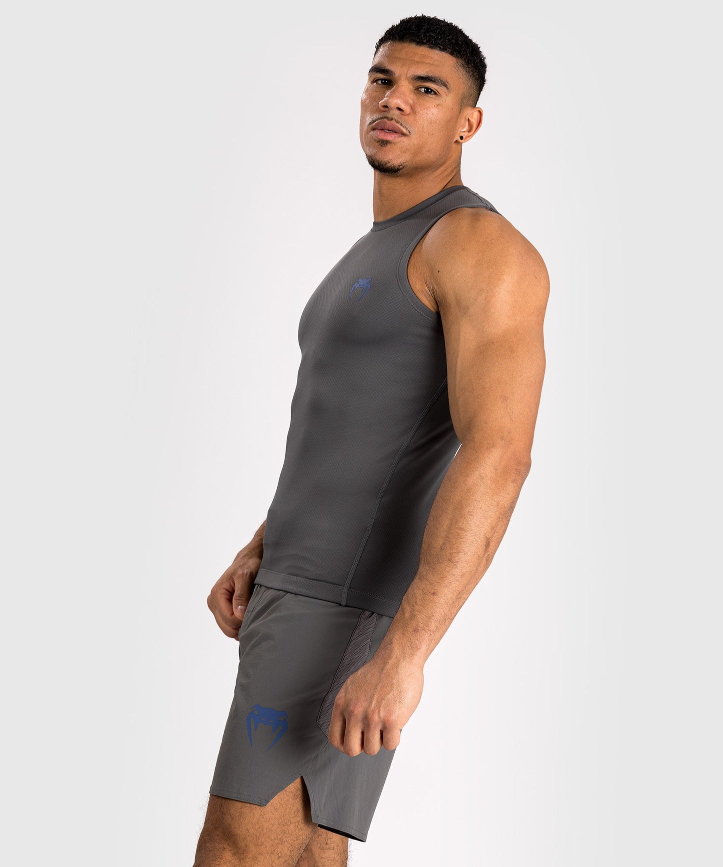 Venum Contender Lycra sin mangas para hombre -Gris