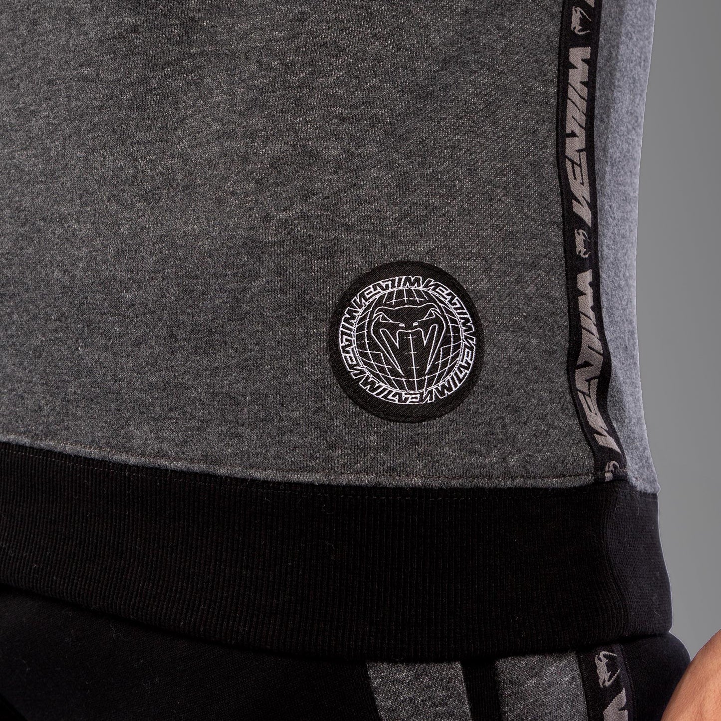 Sudadera Venum Rafter - Gris Jaspeado Oscuro