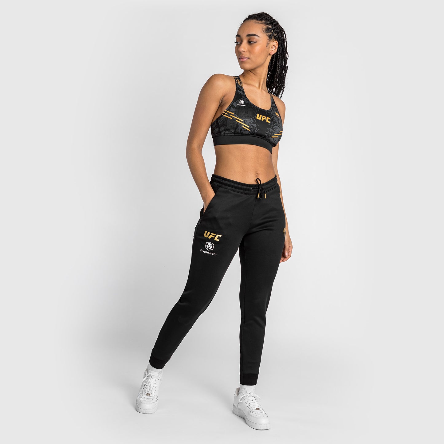 UFC Adrenaline by Venum Authentic Fight Night Pantalón Walkout para Mujer - Champion