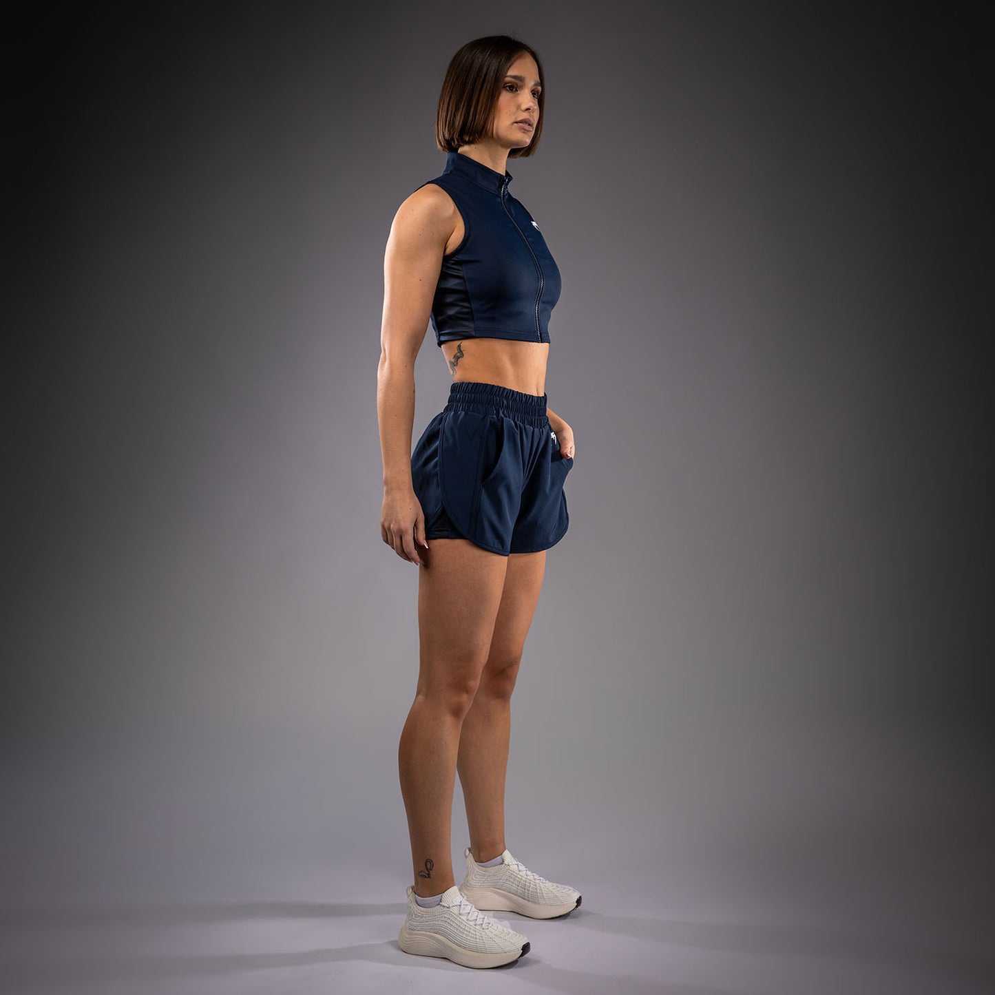 Venum Sculpt Shape Short de Entrenamiento Para Mujer - Azul Marino
