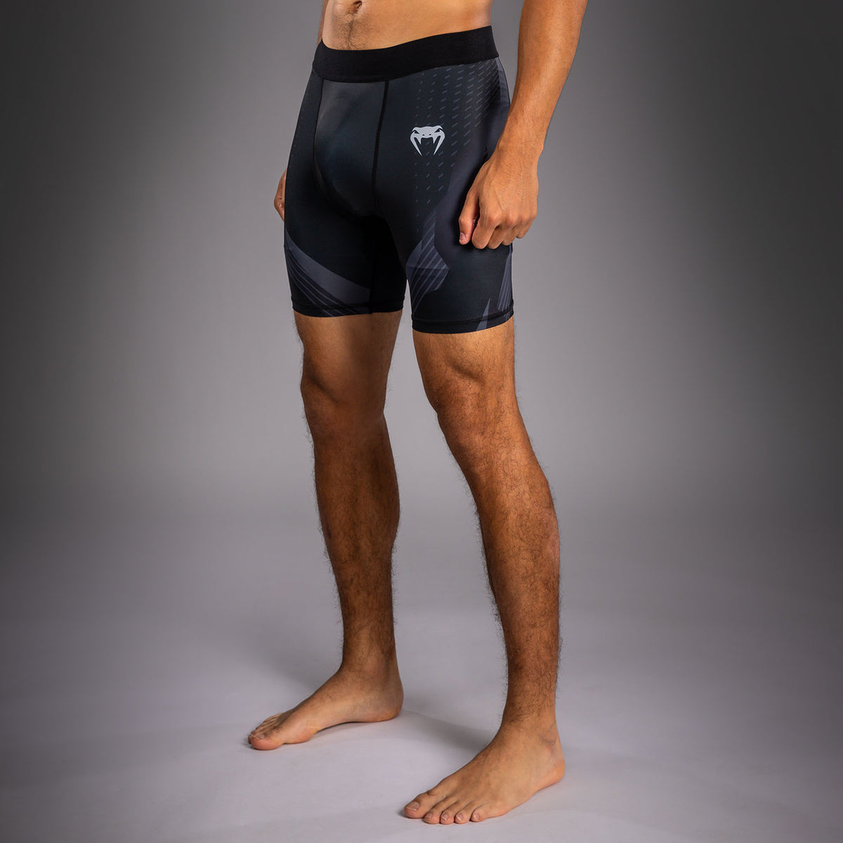 Venum No-Gi 6.0 Pantalón Corto de Compresión - Negro/Gris