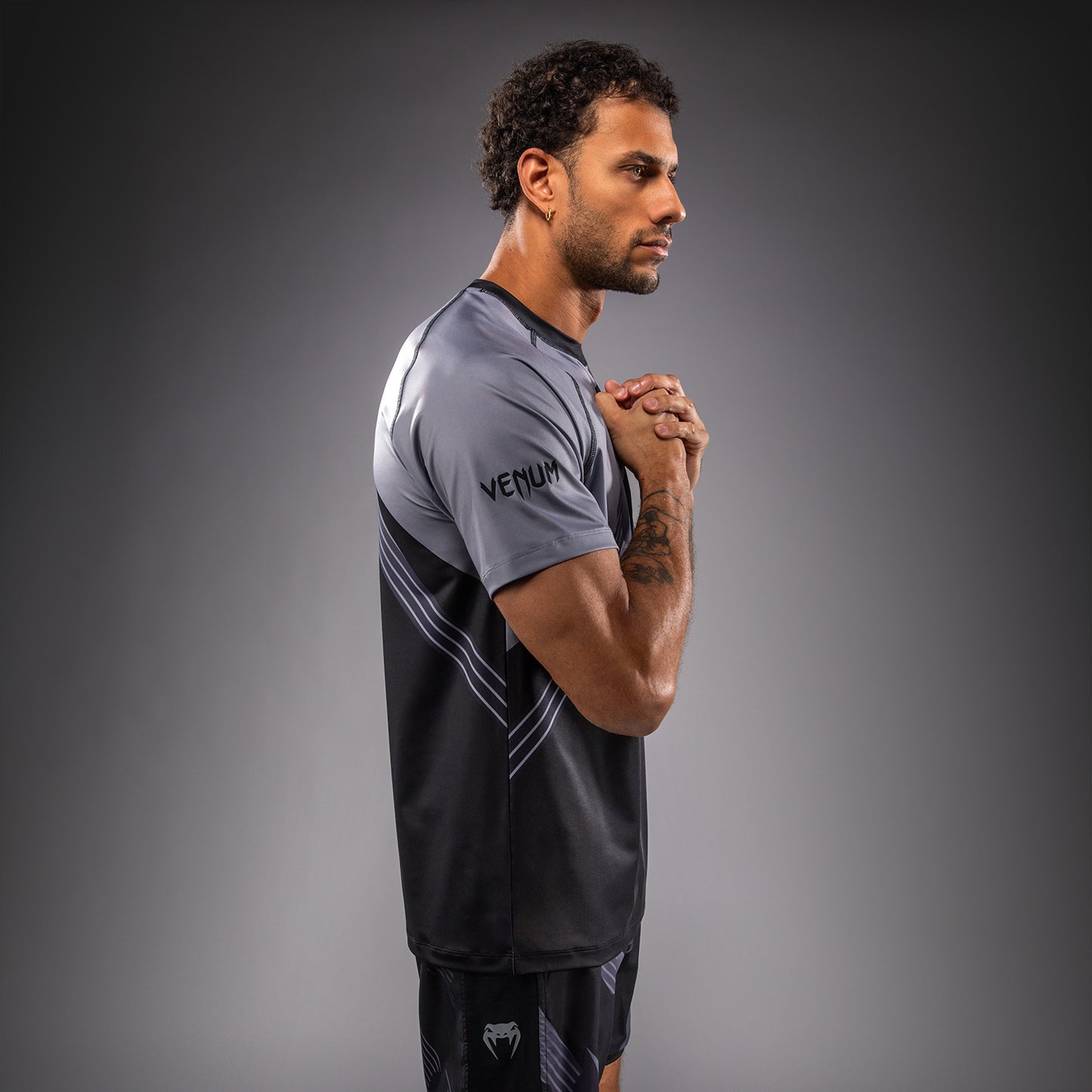 Venum No-Gi 6.0 Camiseta Dry Tech - Negro/Gris