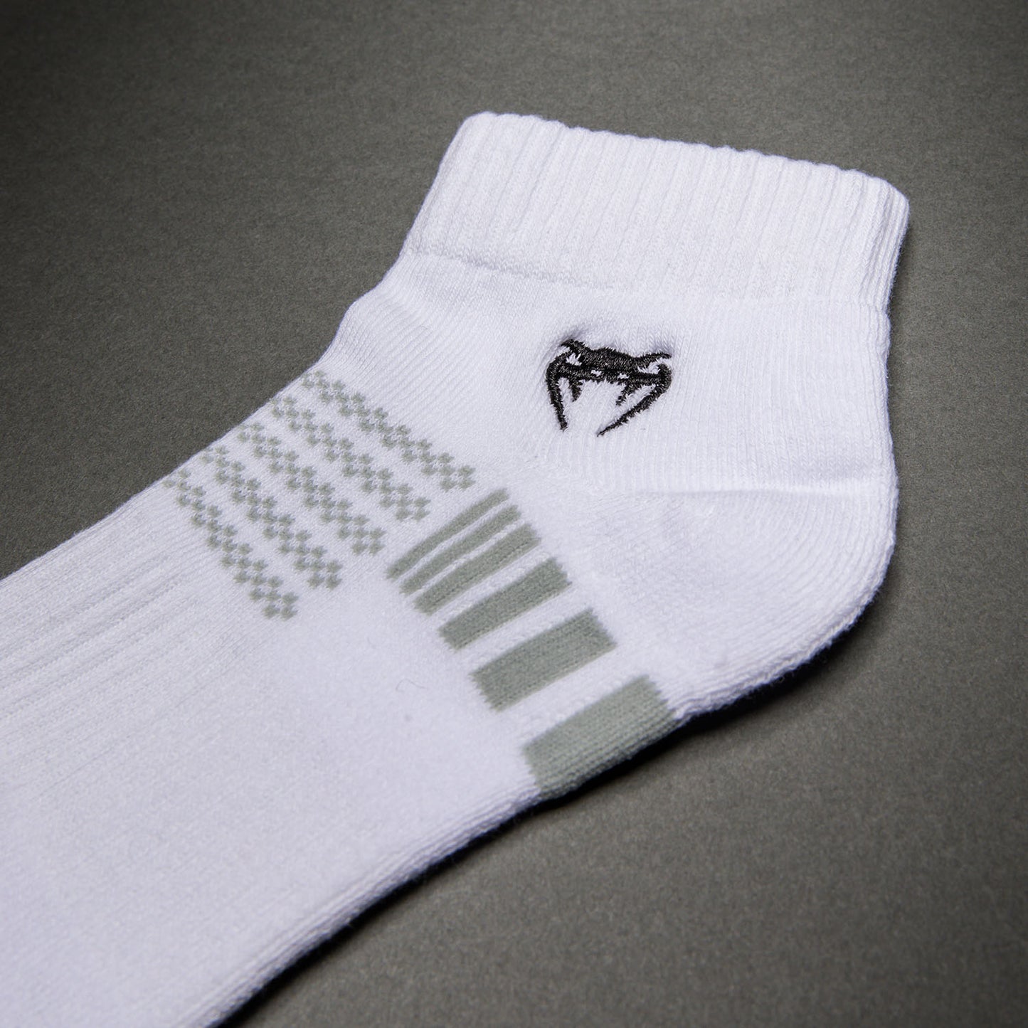 Venum Vector Calcetines Tobilleros - Blanco/Gris