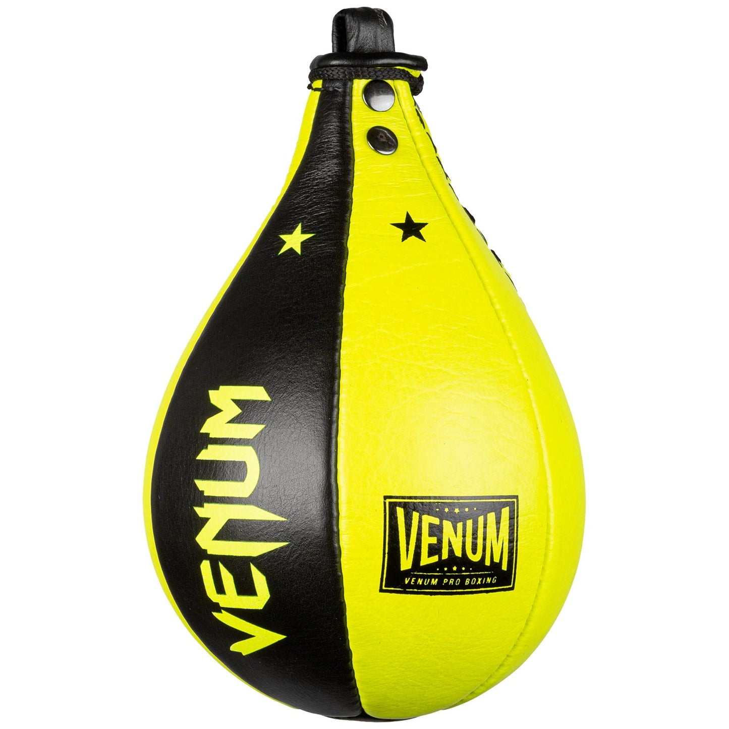 Pera de Boxeo Venum Hurricane Speed Bag - Negro/Amarillo
