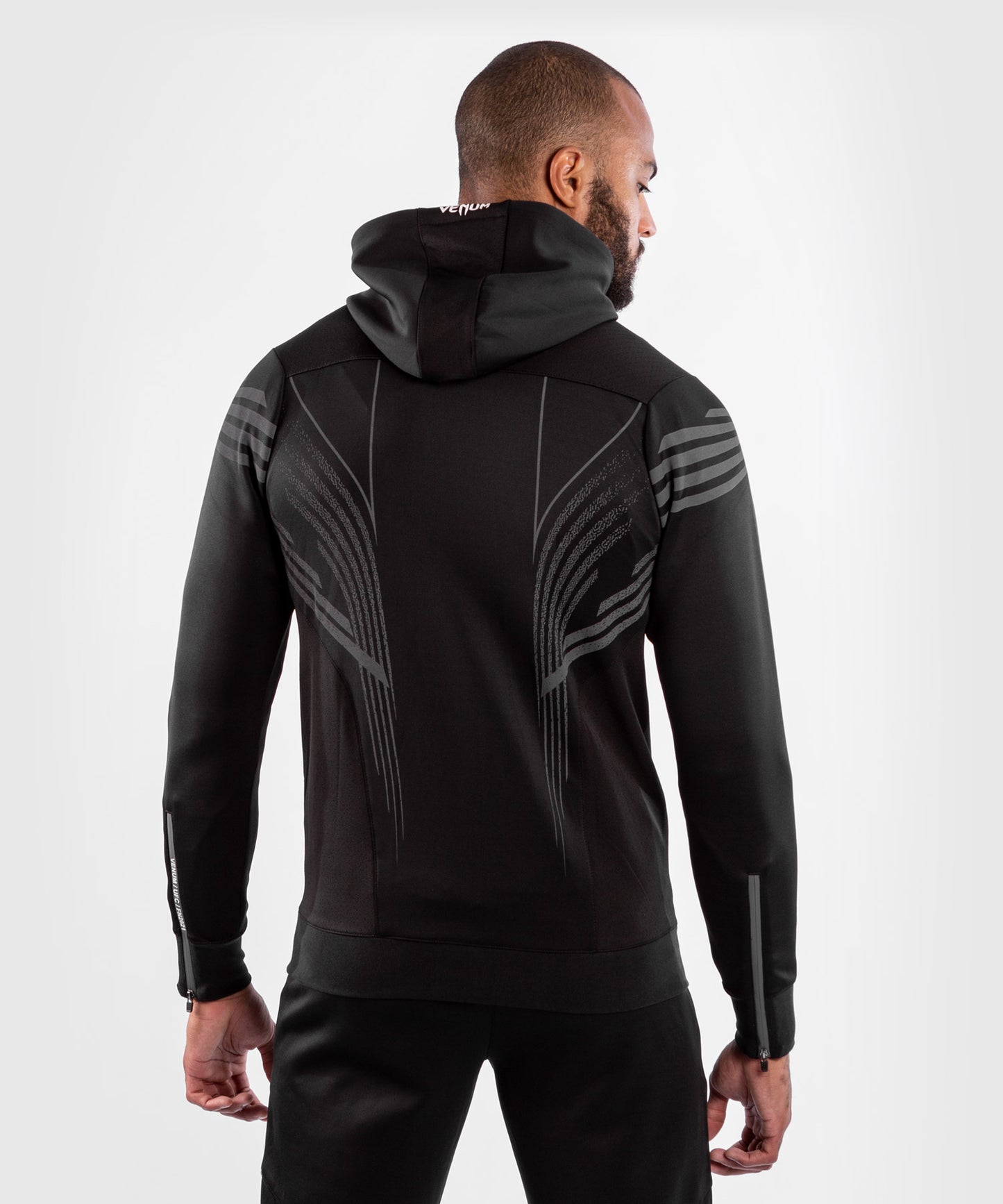 Sudadera Para Hombre Personalizada UFC Venum Authentic Fight Night Walkout - Negro