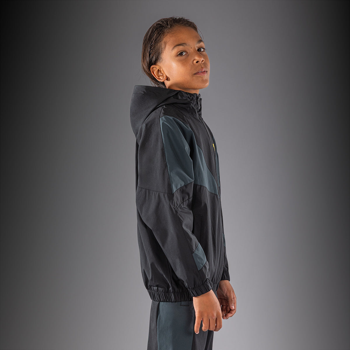 Venum Vectra Chaqueta de chándal infantil - Negro/Dorado