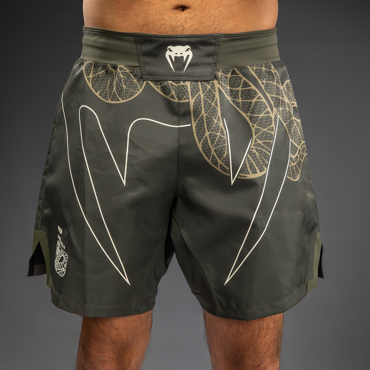 Venum Serpenti Pantalones Cortos de Lucha – Caqui/Bronce/Ivory