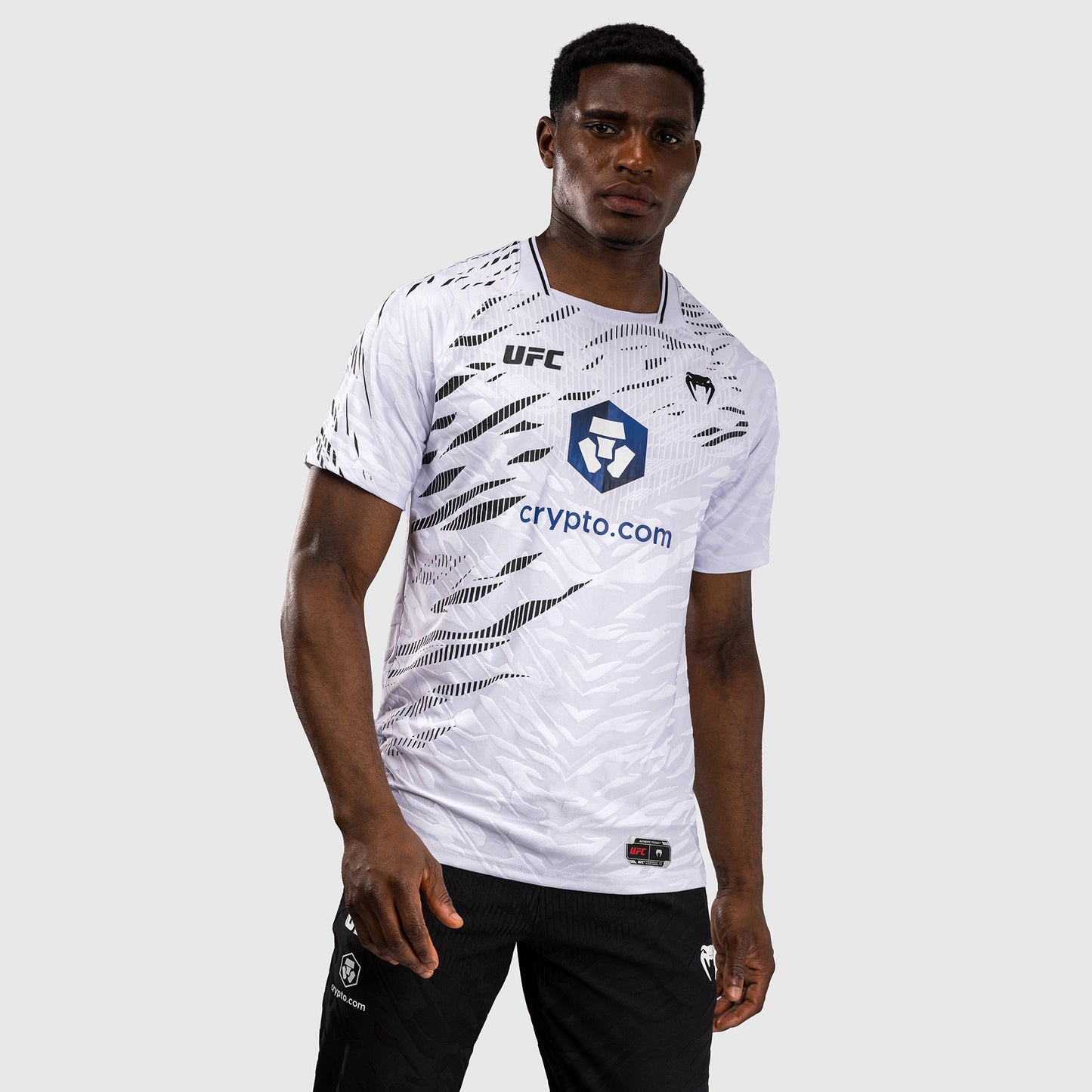 UFC Fusion by Venum Personalizados Authentic Fight Night Camiseta de Salida para Hombre - Blanco