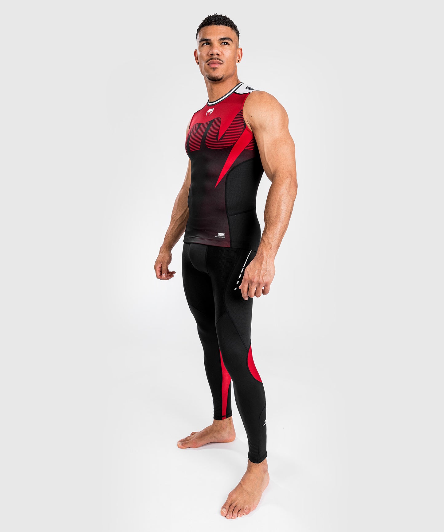 Venum Adrenaline Rashguard Sin Mangas para Hombre - Red