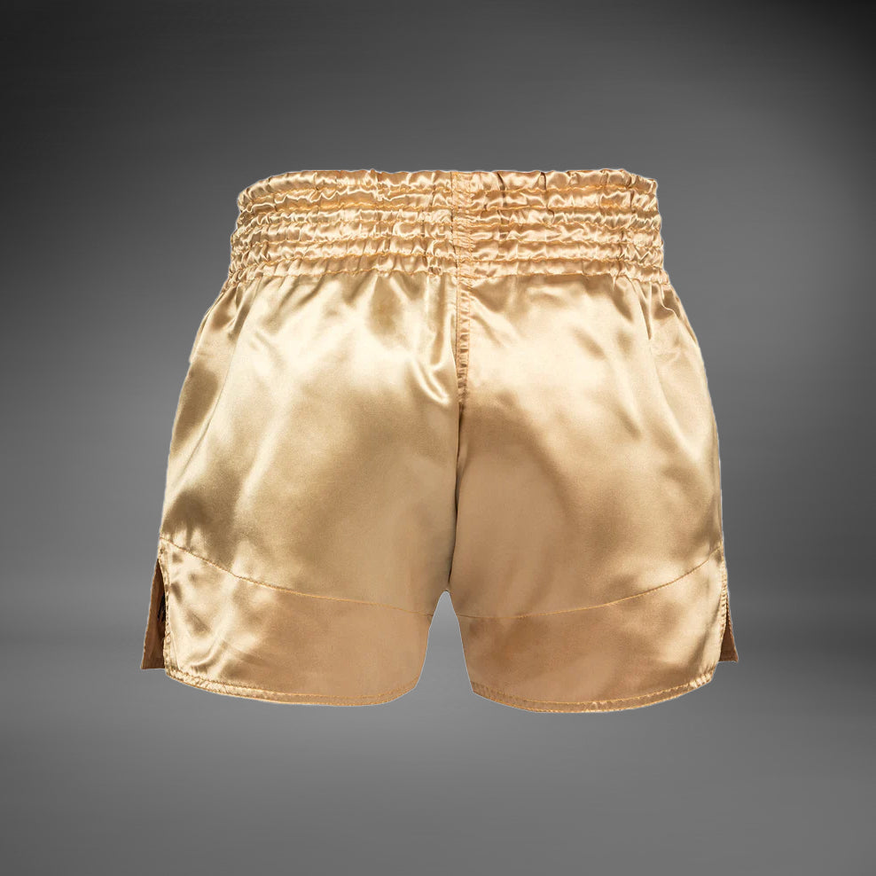 Shorts de Boxeo Tailandés Venum Classic Oro/Negro