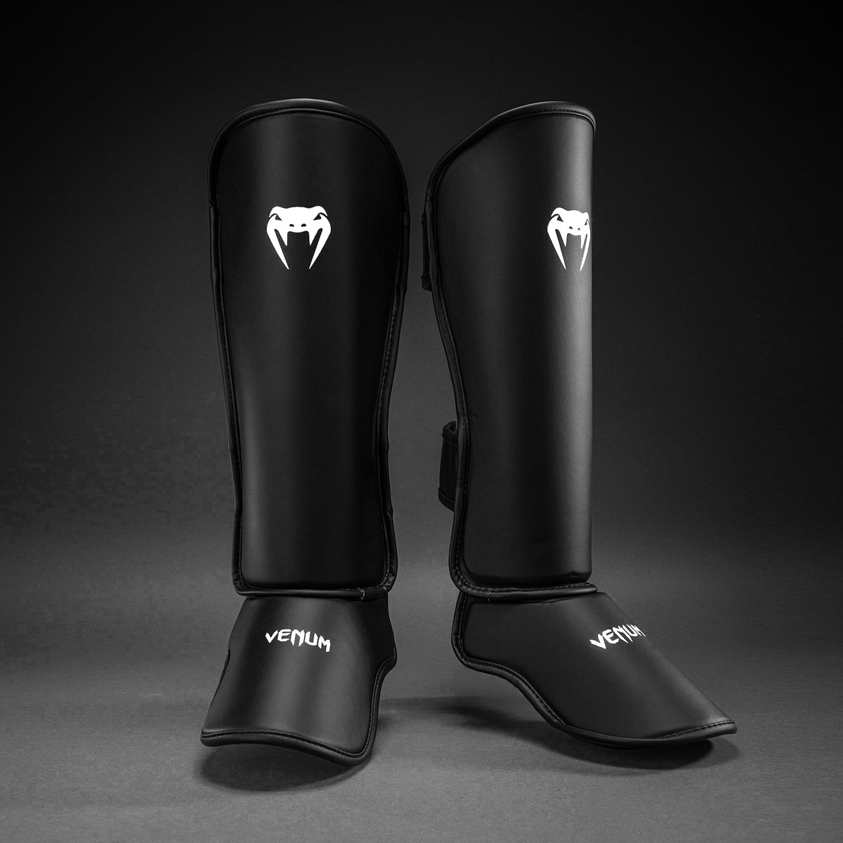 Venum Contender 1.5 Espinilleras - Negro/Blanco
