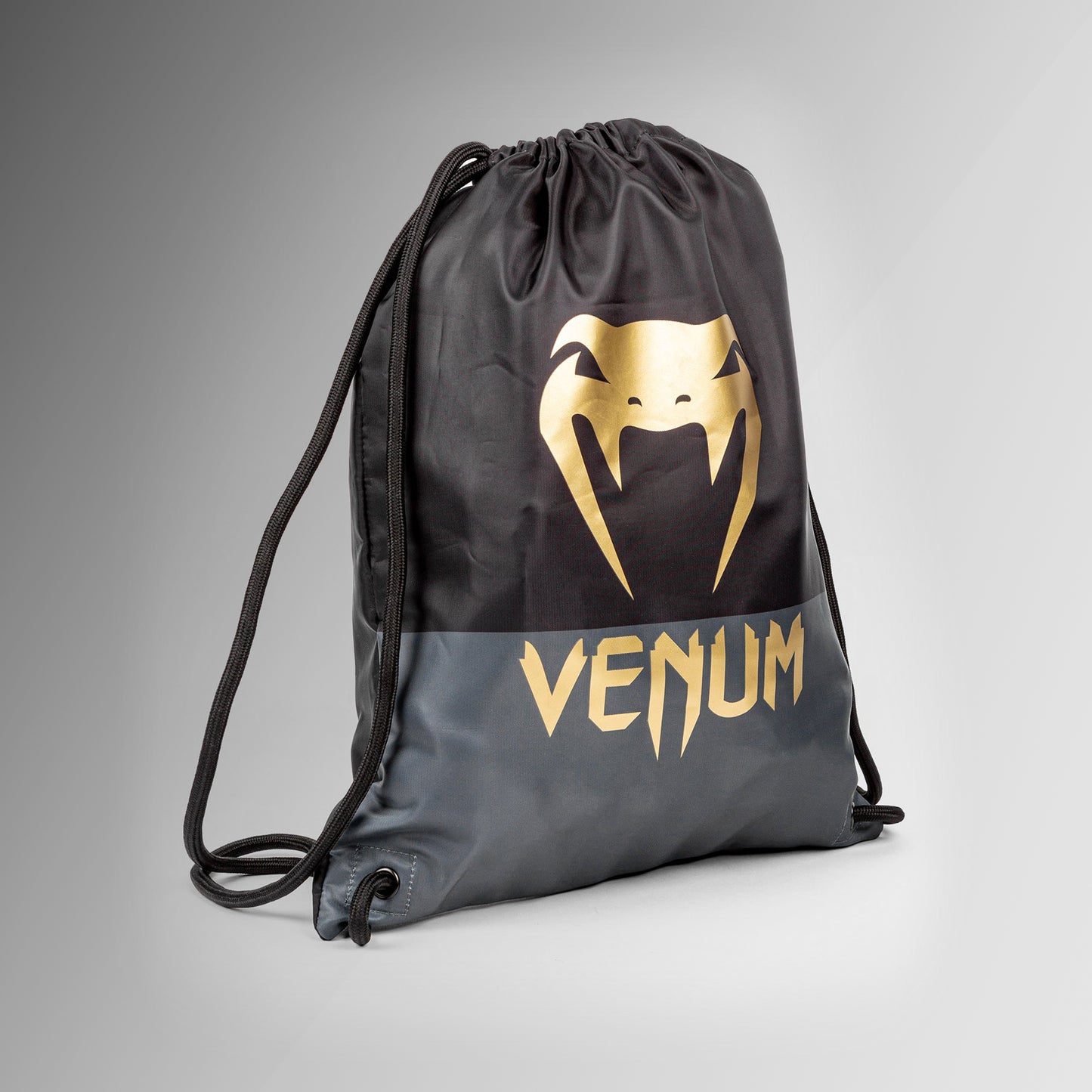 Venum Classic Bolsa de cordón - Negro/Dorado