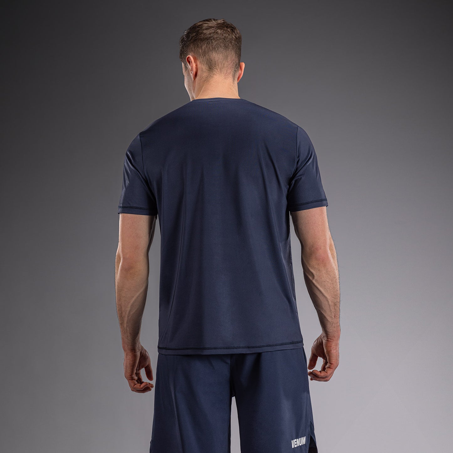 Venum Classic Camiseta Dry Tech - Azul marino/Blanco