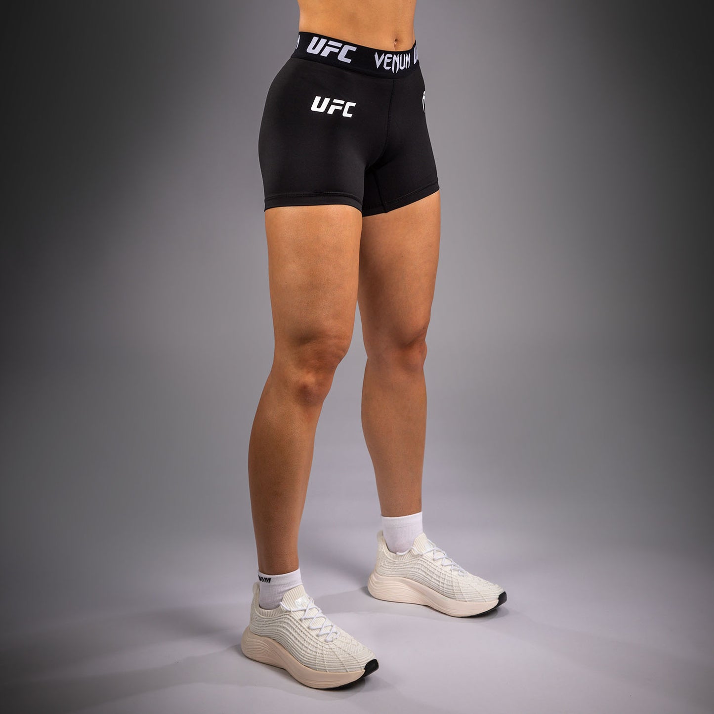 Venum UFC Unity by Venum Authentic Fight Week Short de Compresión Técnico para Mujer - Negro
