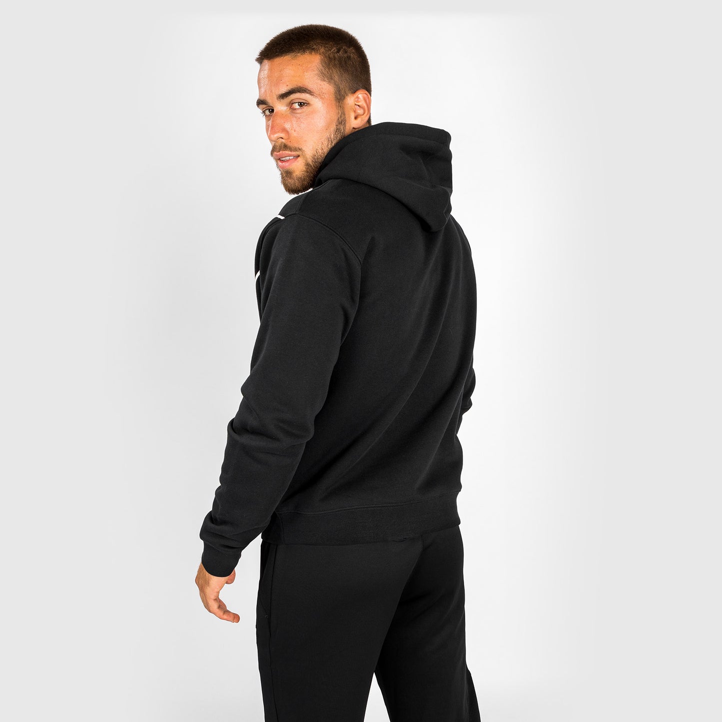 Sudadera con capucha y cremallera completa para hombre UFC Venum Replica 2.0 - Negro