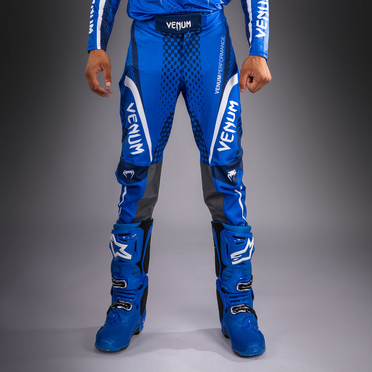 Venum MX Challenger Pantalón de Motorsports - Azul