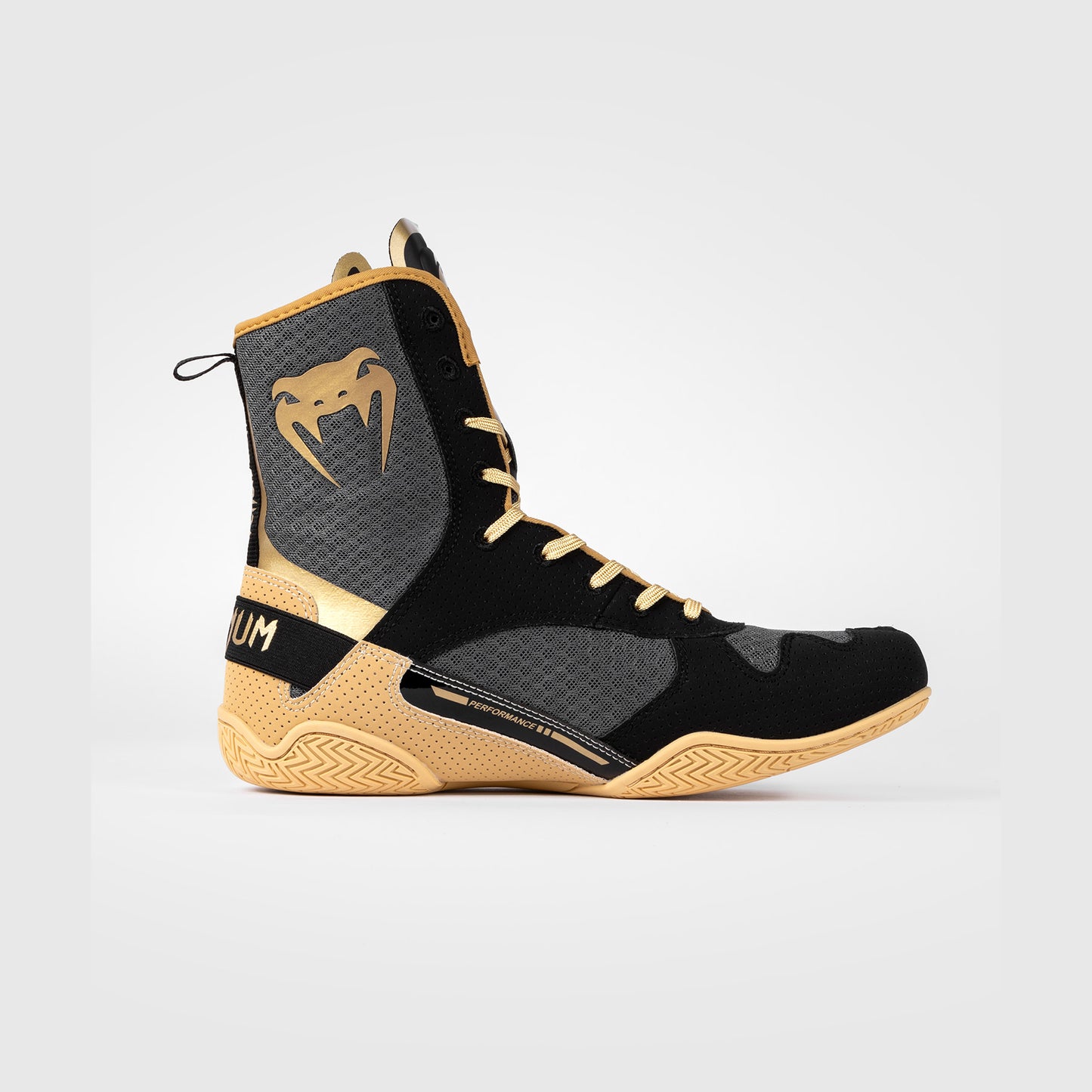 Venum Elite Zapatillas de Boxeo - Negro/Beige