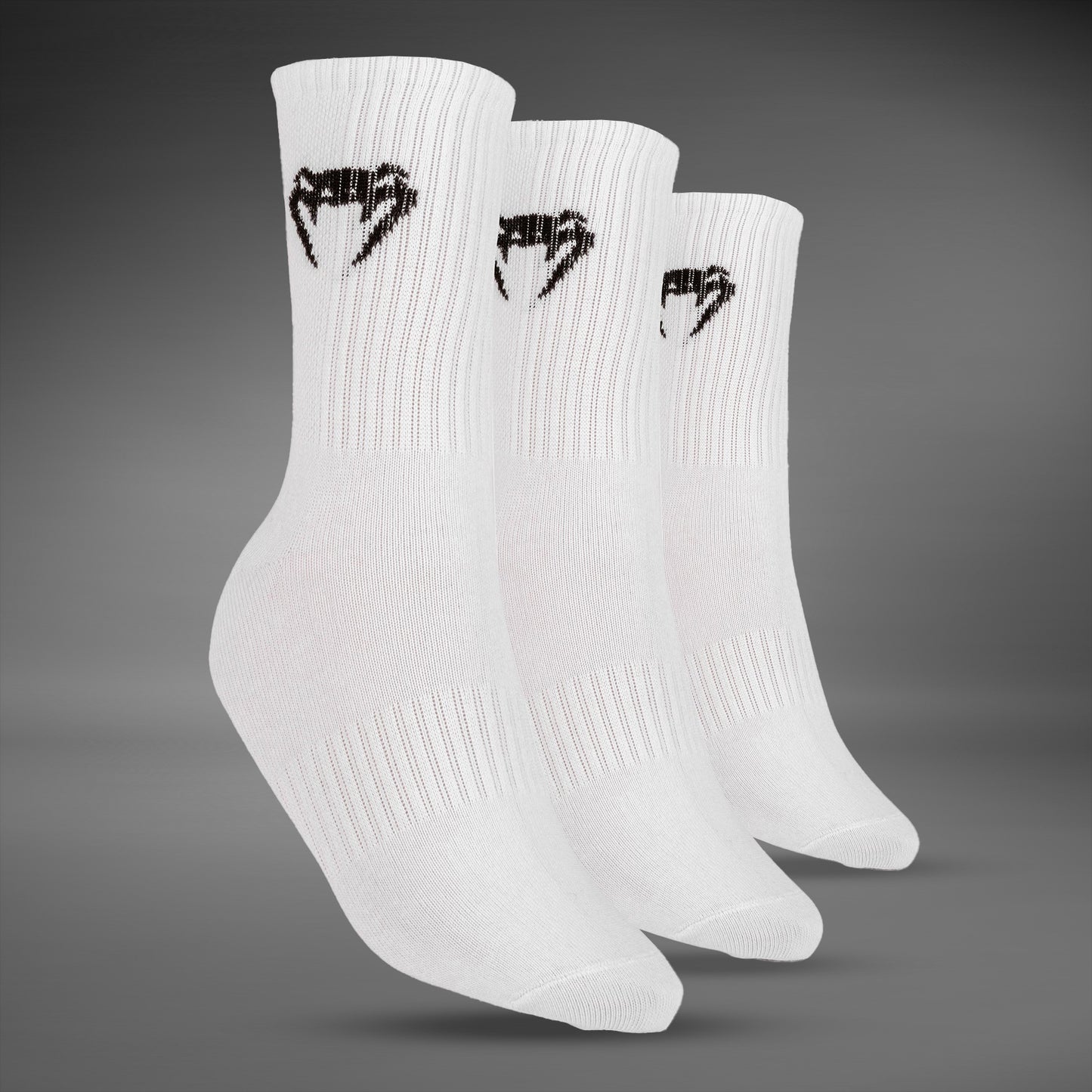 Calcetines Venum Classic 3-Pack - Blanco/Negro