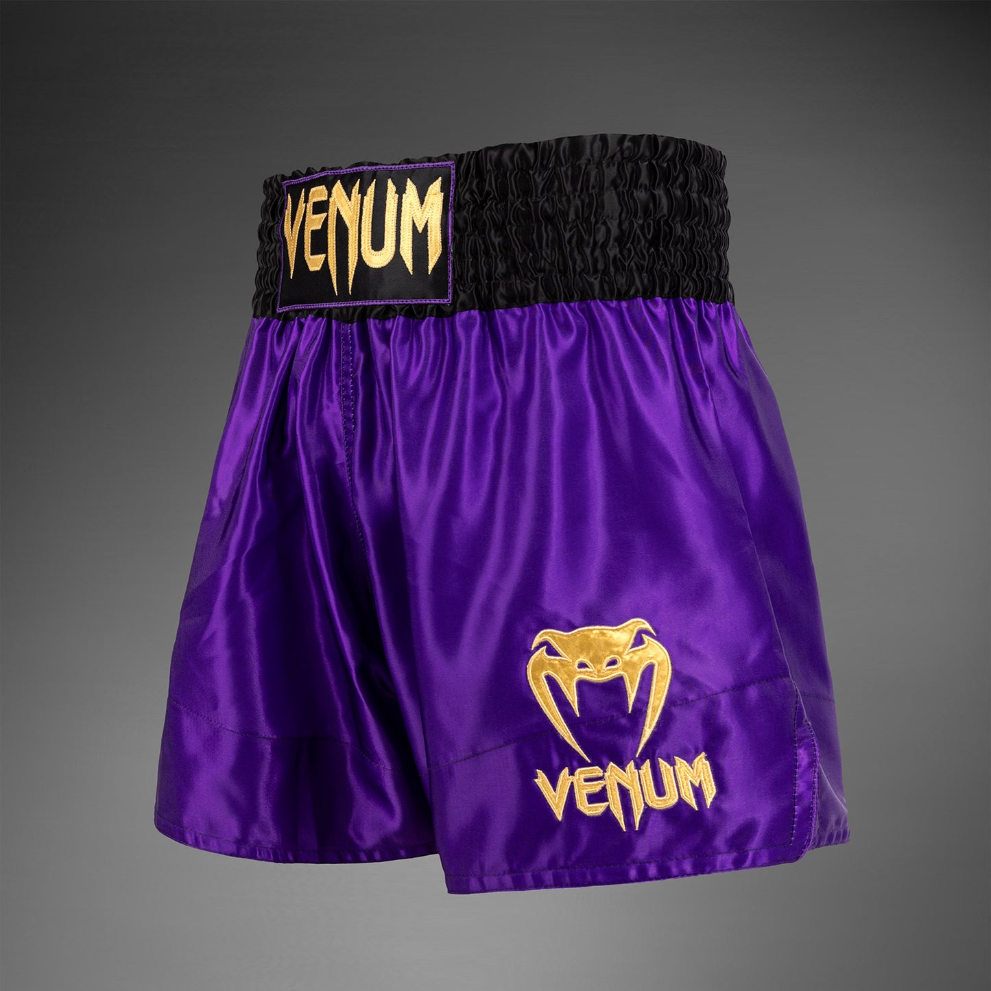 Venum Classic Pantalones Cortos de Muay Thai - Púrpura Oscuro