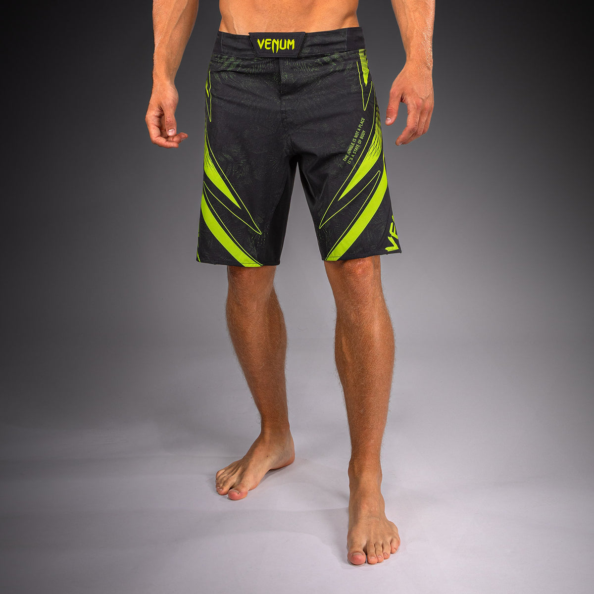 Venum Amazonia Reborn Pantalón corto de MMA - Negro/Verde