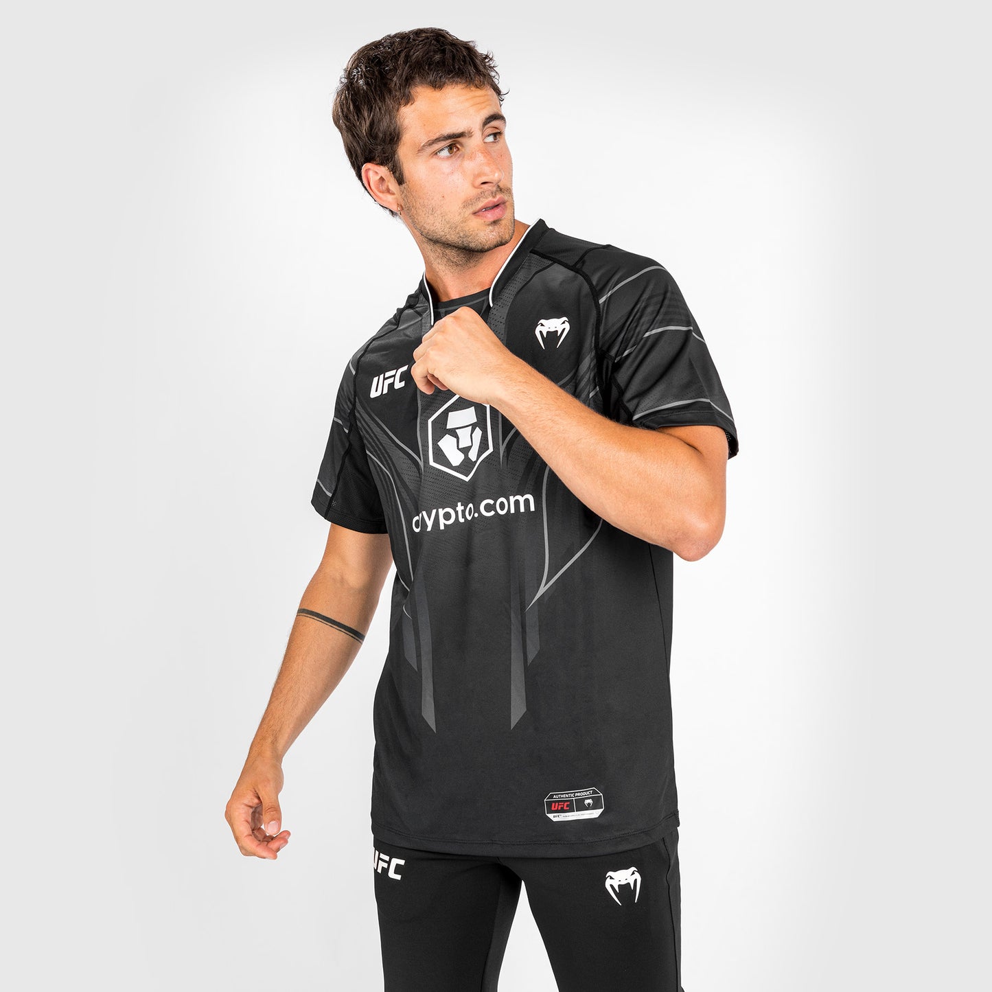 Camiseta UFC Venum Authentic Fight Night 2.0 para hombre - Negra