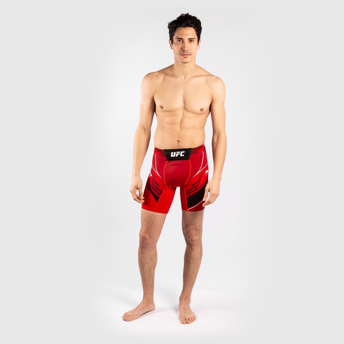 Pantalón De Vale Tudo UFC Venum Authentic Fight Night – Modelo Corto - Rojo