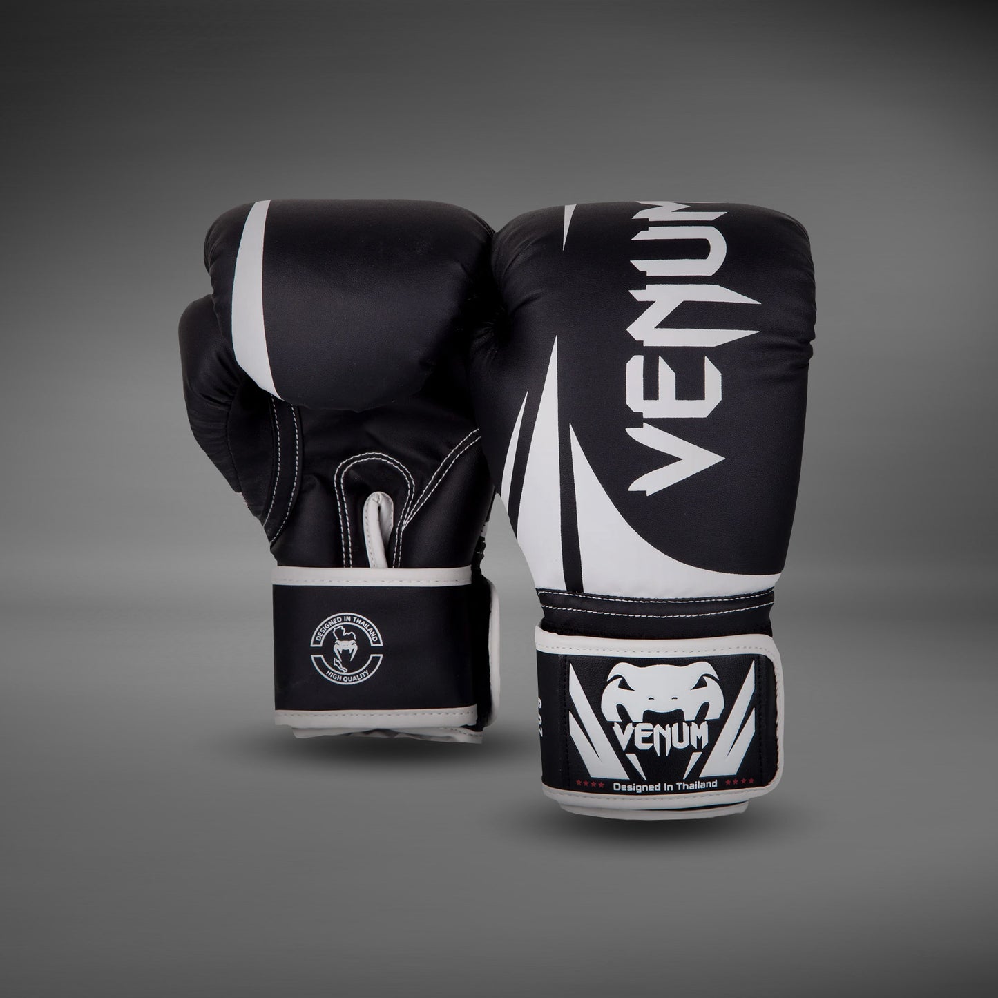 Guantes de Boxeo para Niños Venum Challenger 2.0  - Negro/Blanco