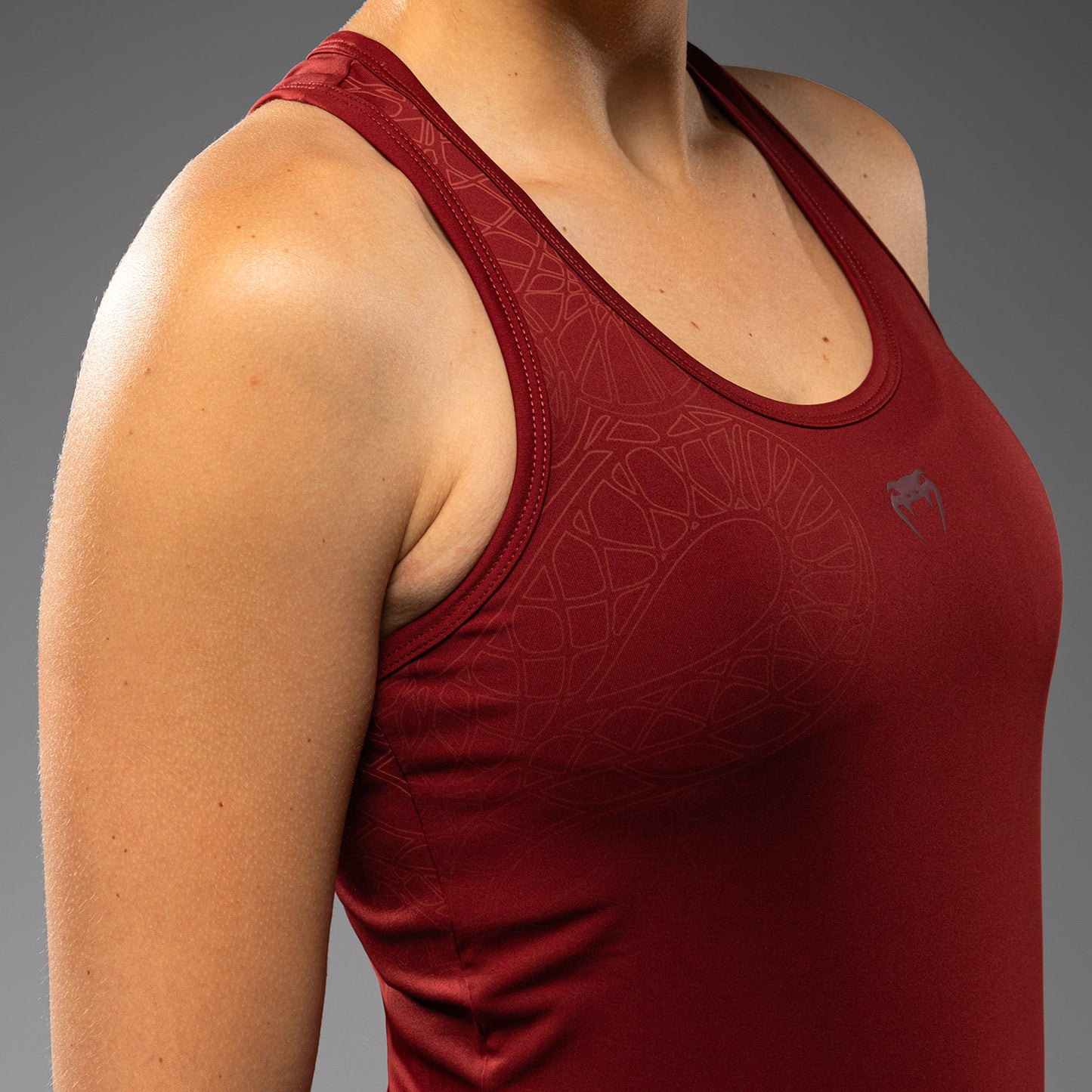 Venum Serpenti Camiseta de Tirantes Mujer – Burdeos/Marfil
