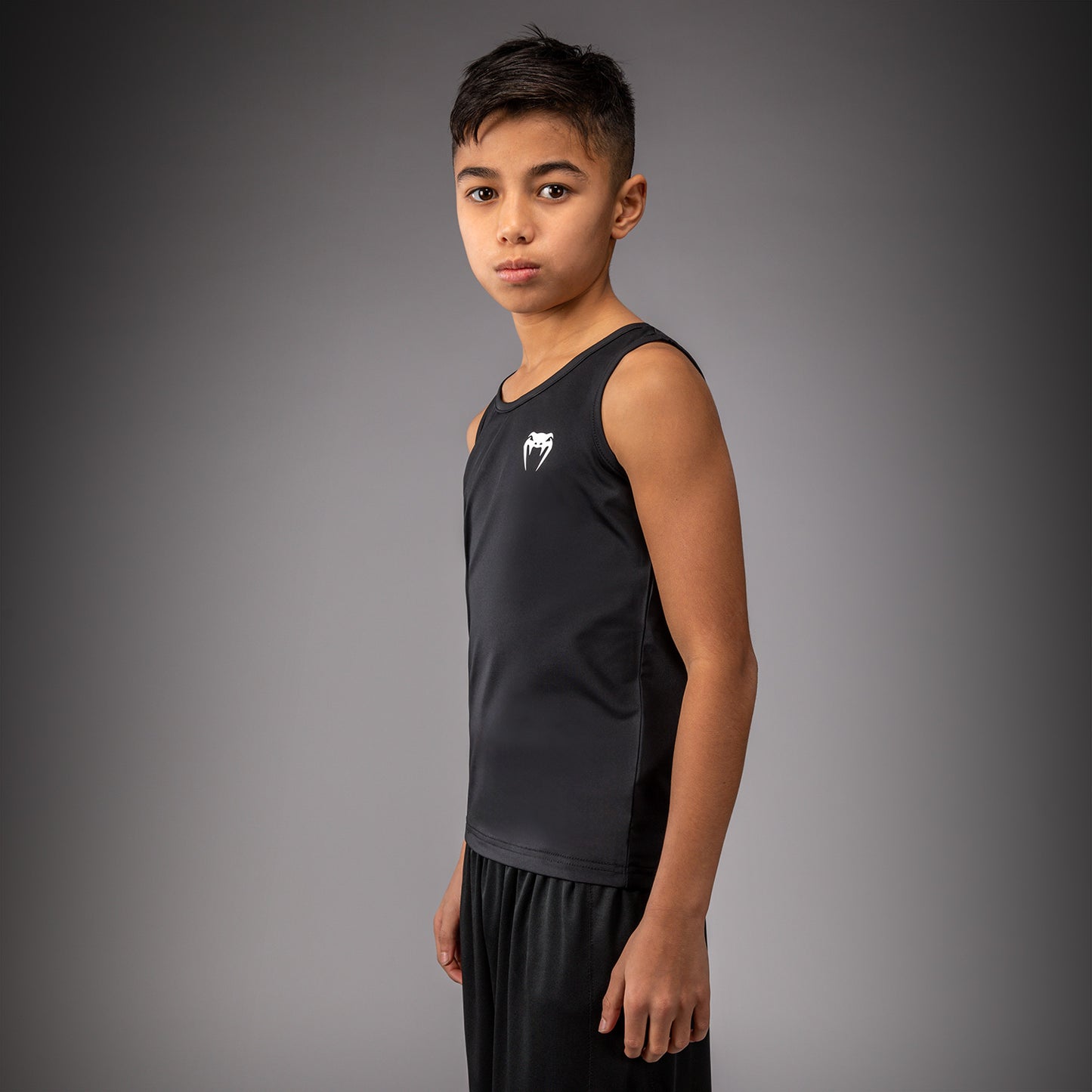 Venum Contender Camiseta de Tirantes Para Niños – Negro/Blanco