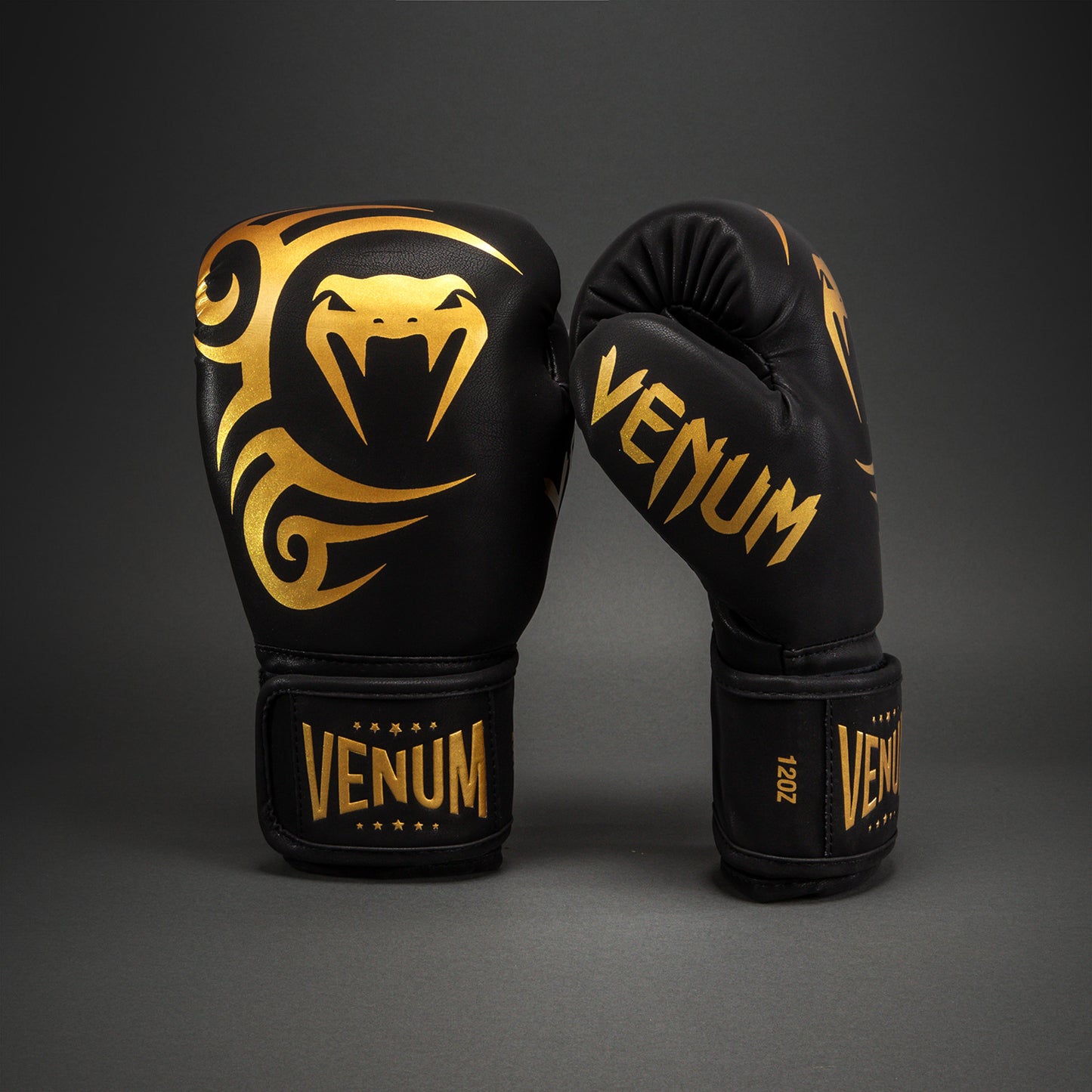 Venum Mike Tyson Guantes de Boxeo Réplica – Negro/Oro