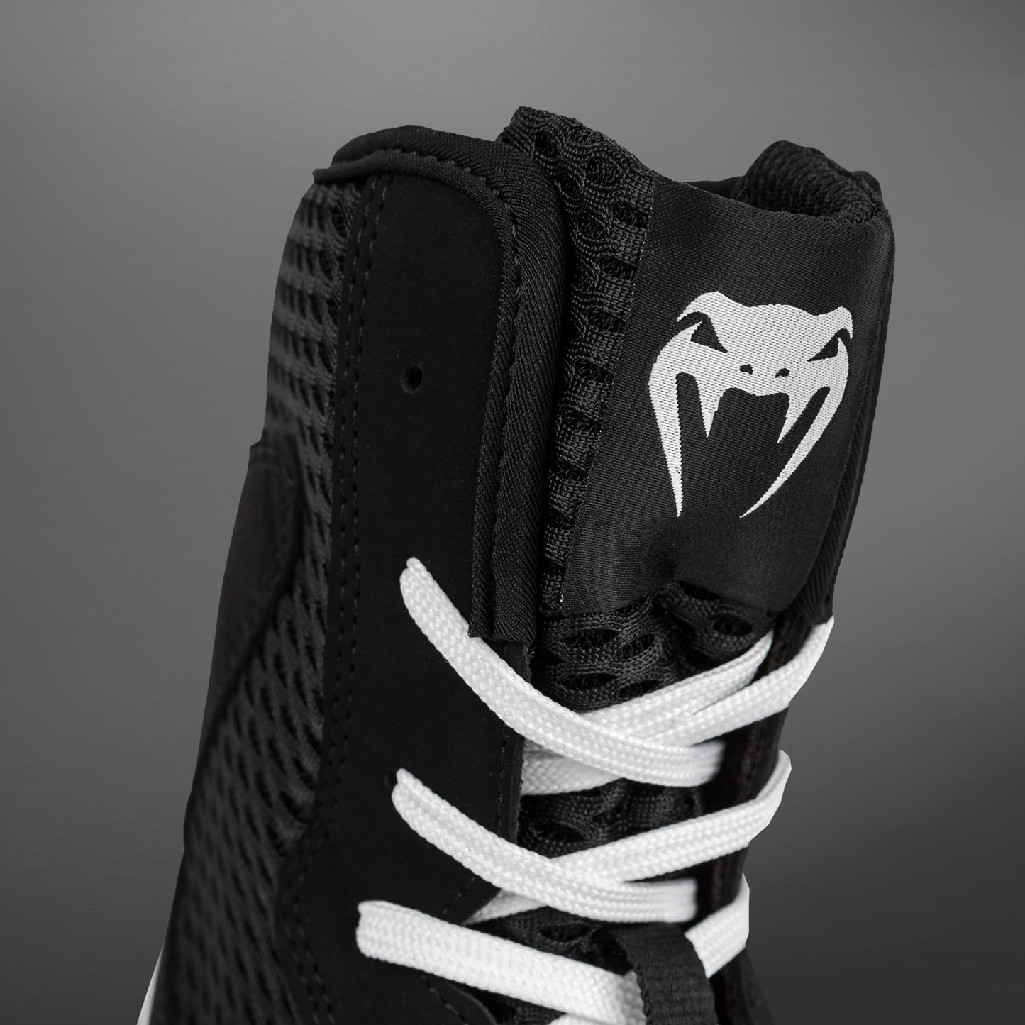 Zapatos de Boxeo Venum Contender - Negro/Blanco