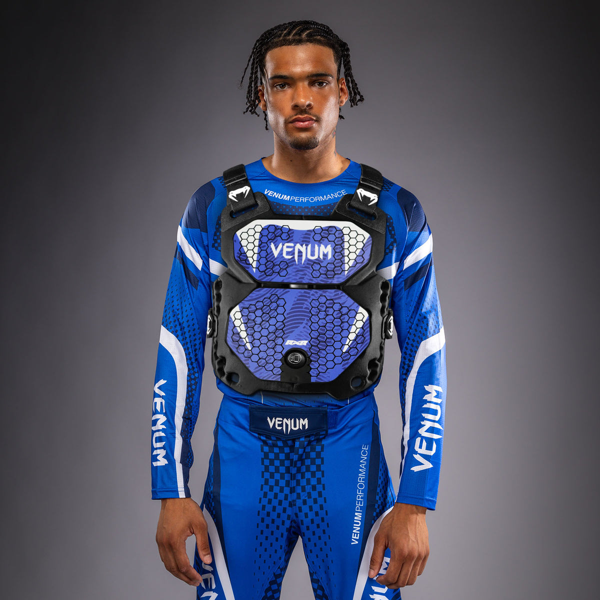 Venum x RXR R-Pro 2 Protector corporal - Negro/Azul