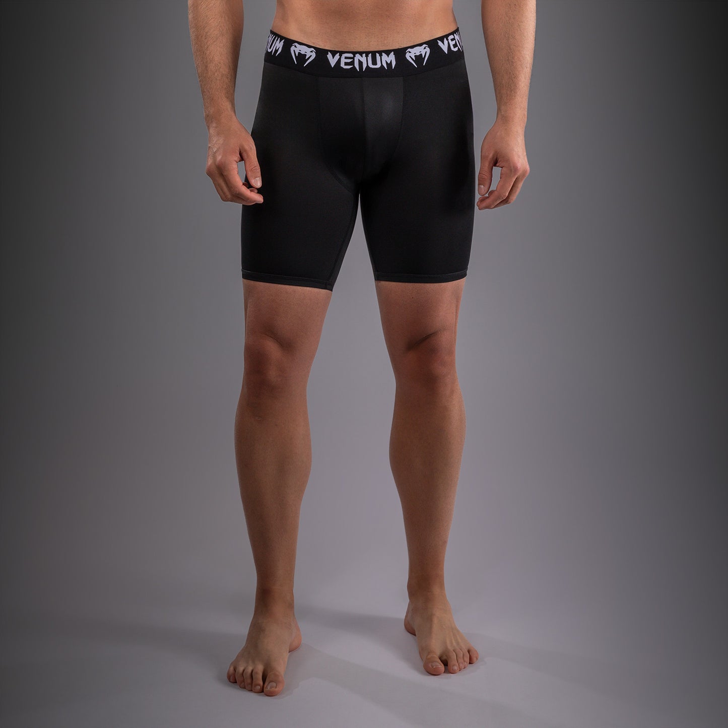 Venum UFC Unity by Venum Authentic Fight Week Short de Compresión Técnico para Hombre - Negro