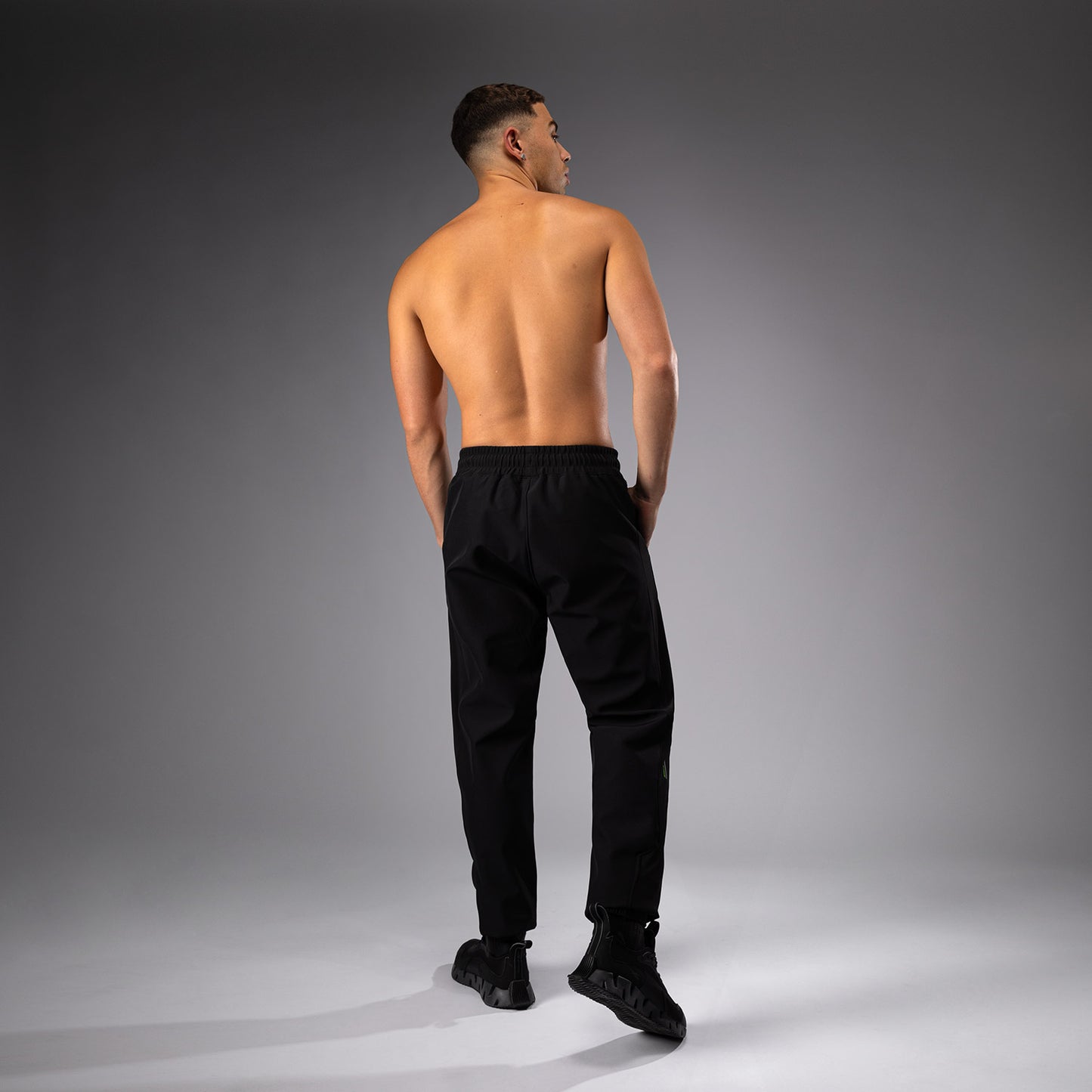 Venum Training Camp 4.0 Joggers - Negro/Verde neón