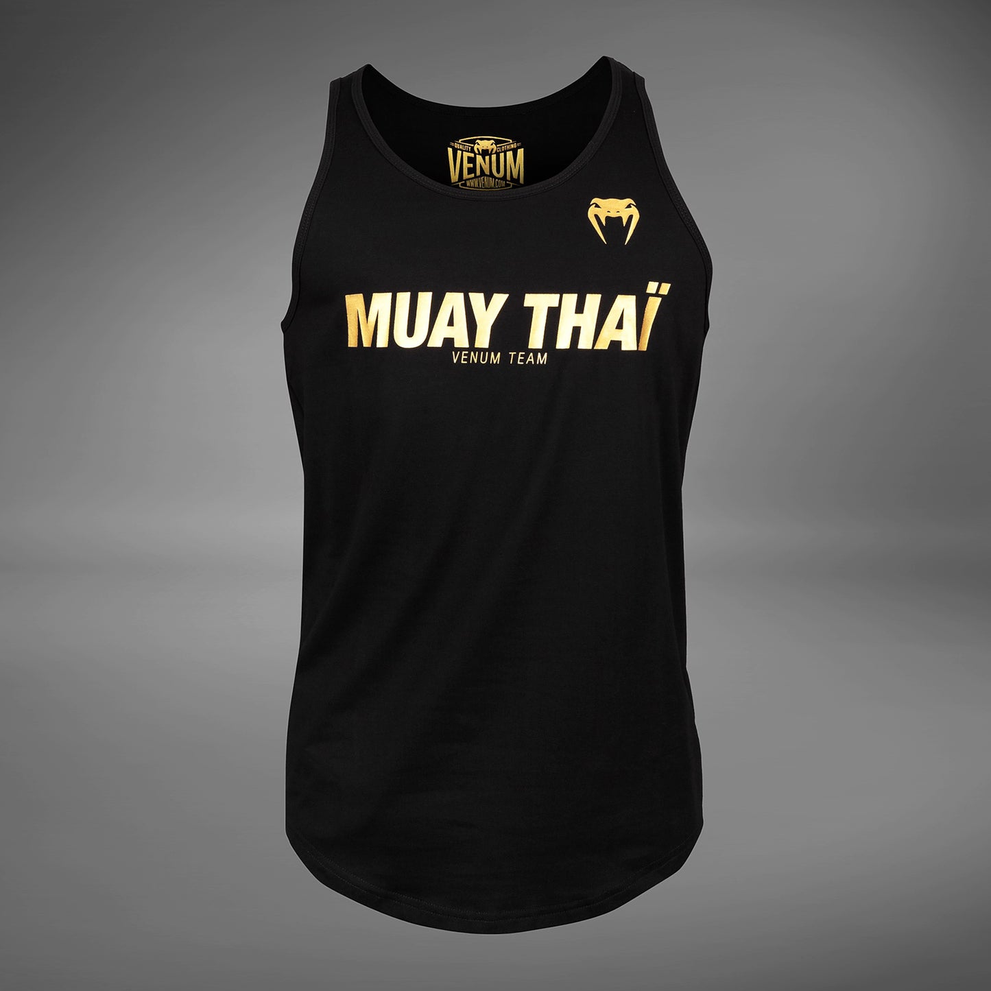 Venum Muay Thai VT Camiseta de tirantes - Negro/Dorado