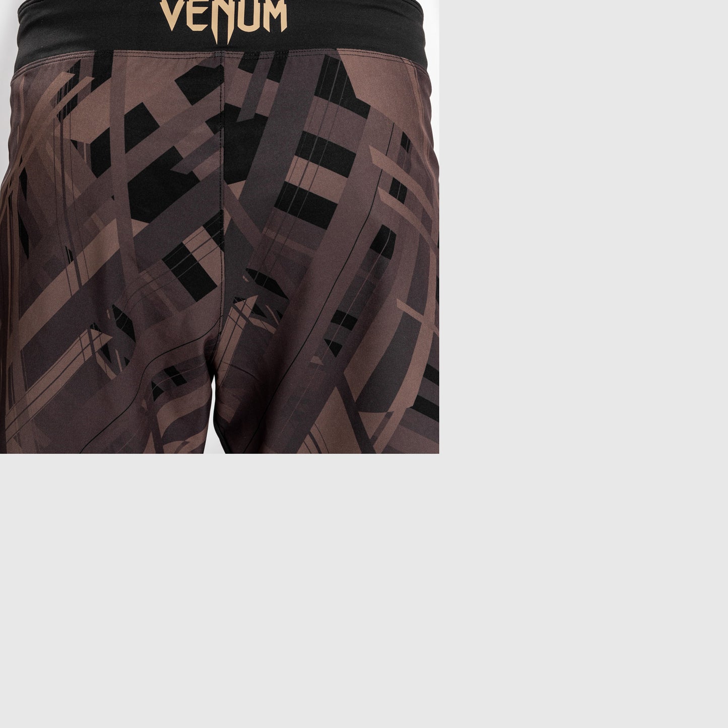 Venum Tecmo 2.0 Fightshort - Negro/Marrón