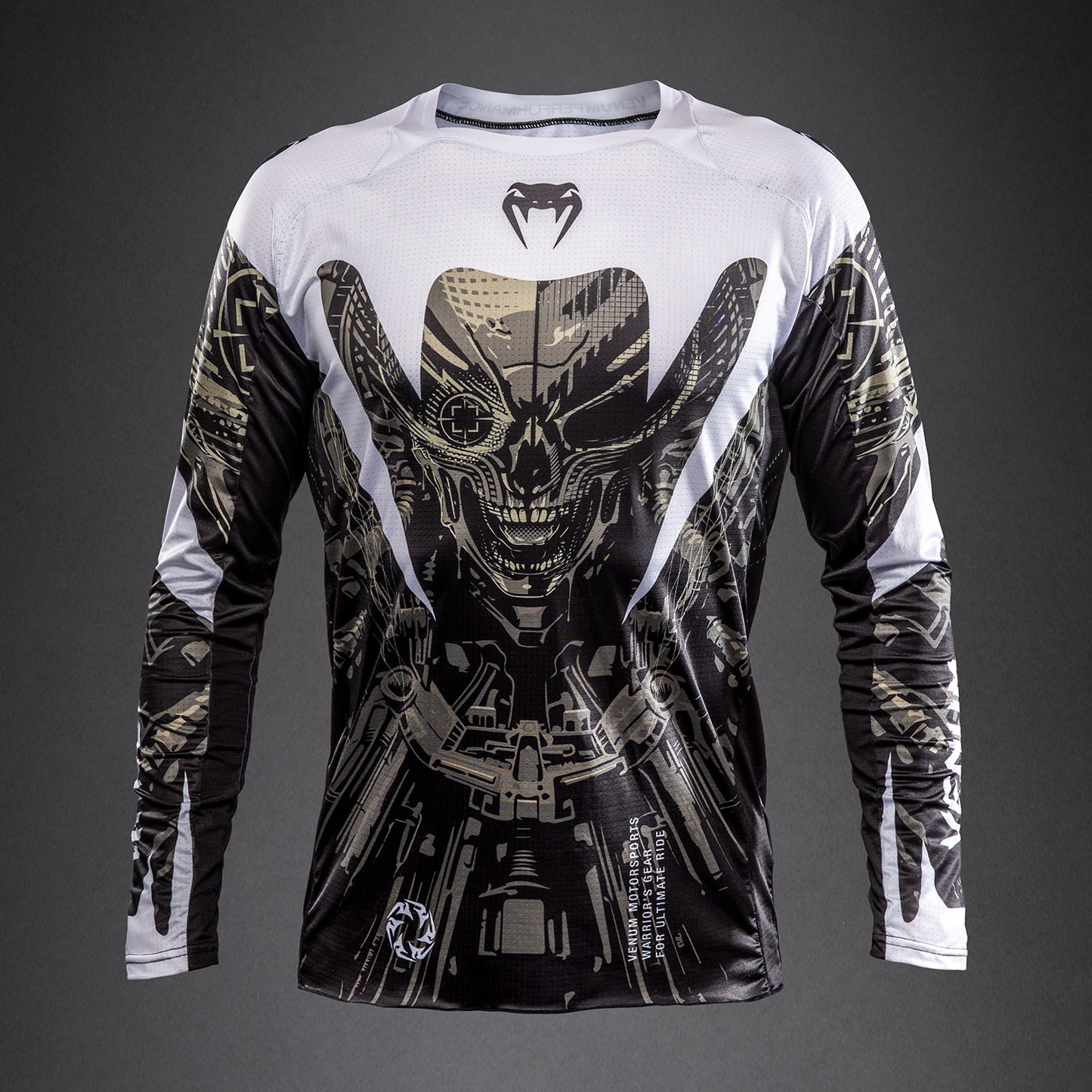 Venum MX Elite Camiseta de Motorsports - Negro/Arena