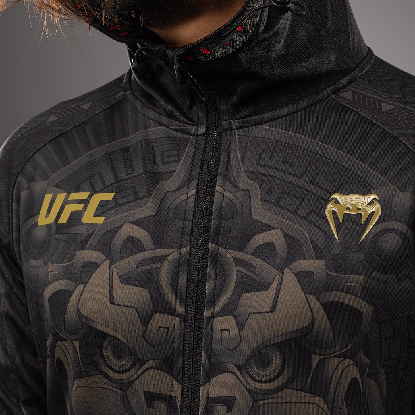 Noche UFC 2.0 By Venum Authentic Fight Night Sudadera con Capucha - Negro