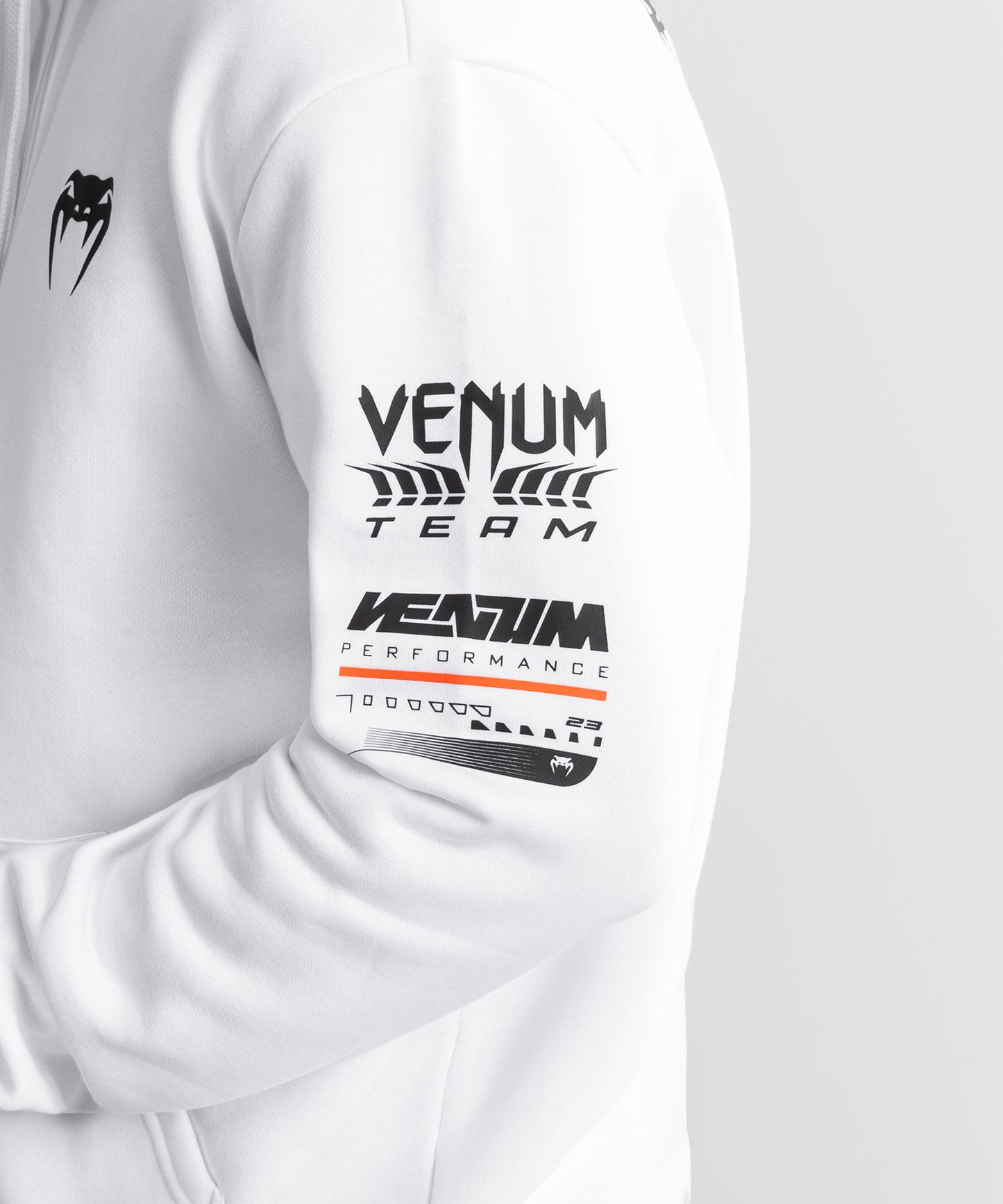 Venum Motorsport Sudadera con Capucha - Blanco Nieve