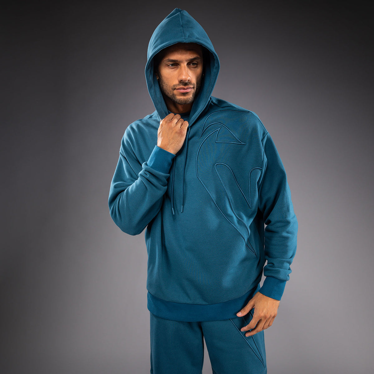 Venum Giant 3D Sudadera con Capucha - Azul Océano