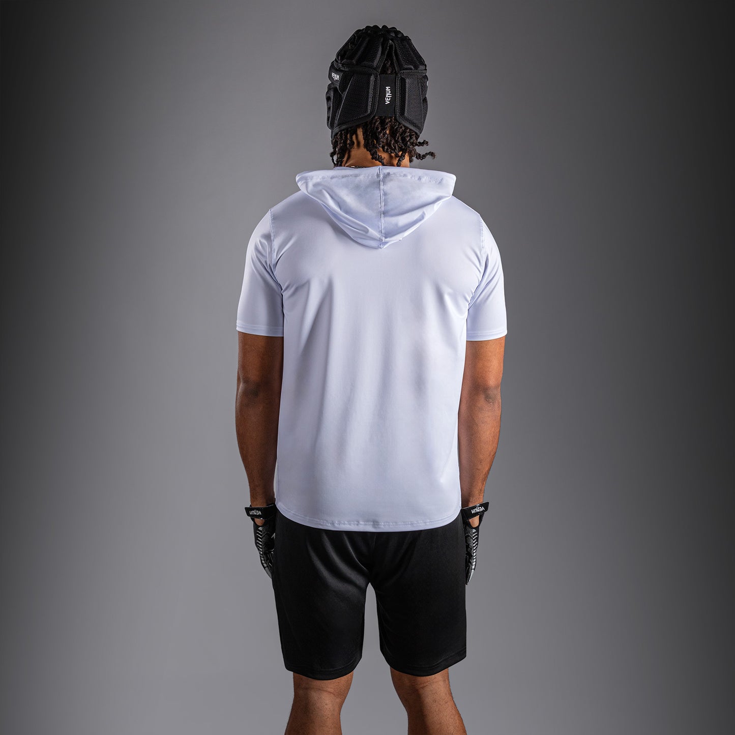Venum Elite Sudadera Dry-Tech Manga Corta - Blanco