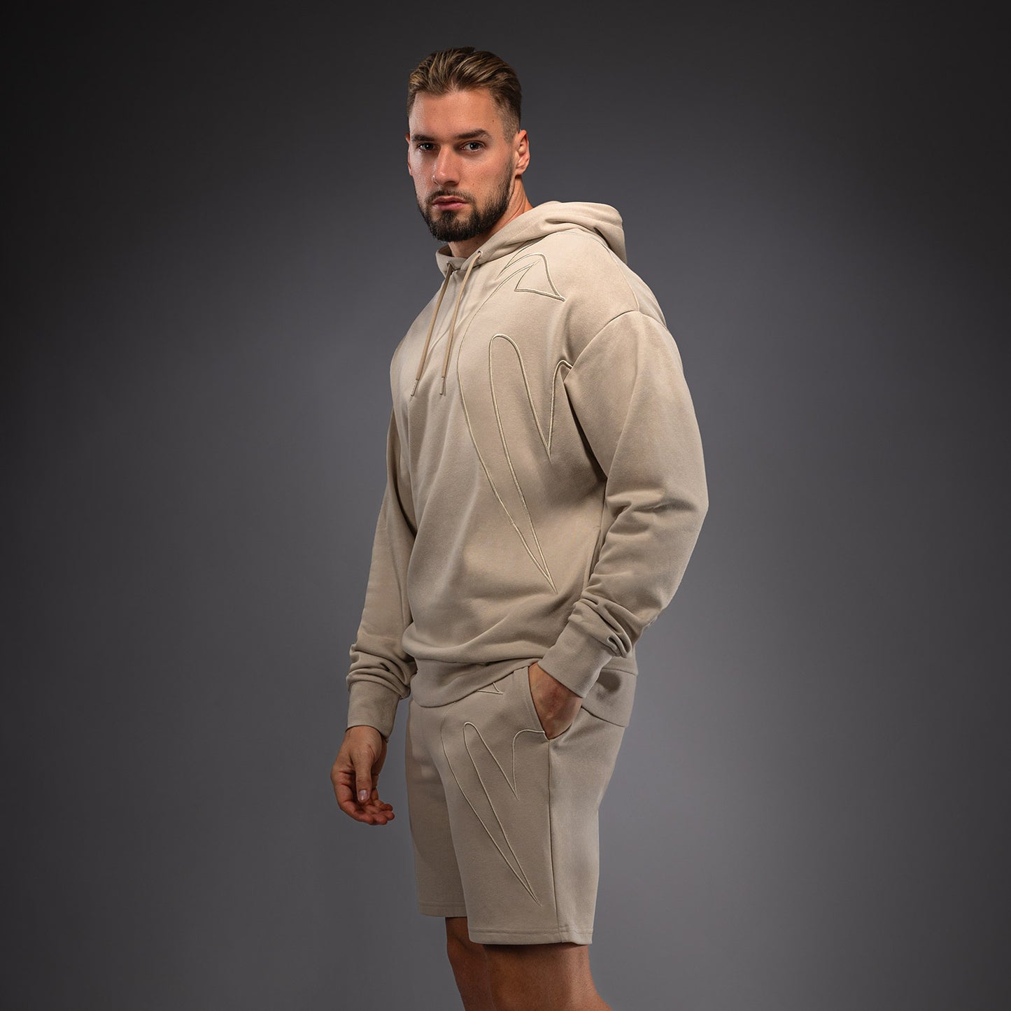 Venum Giant 3D Sudadera con Capucha – Beige