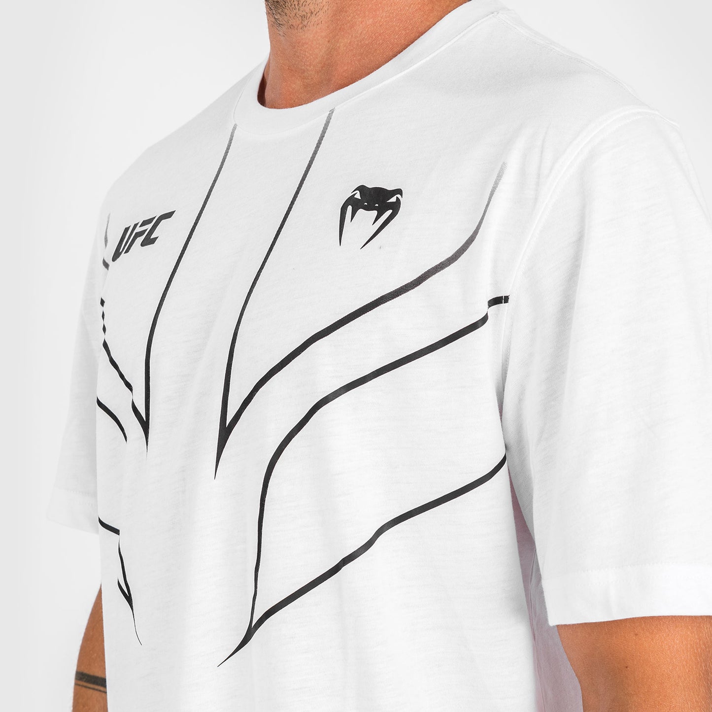 Camiseta de mujer UFC Venum Replica 2.0 - Blanco