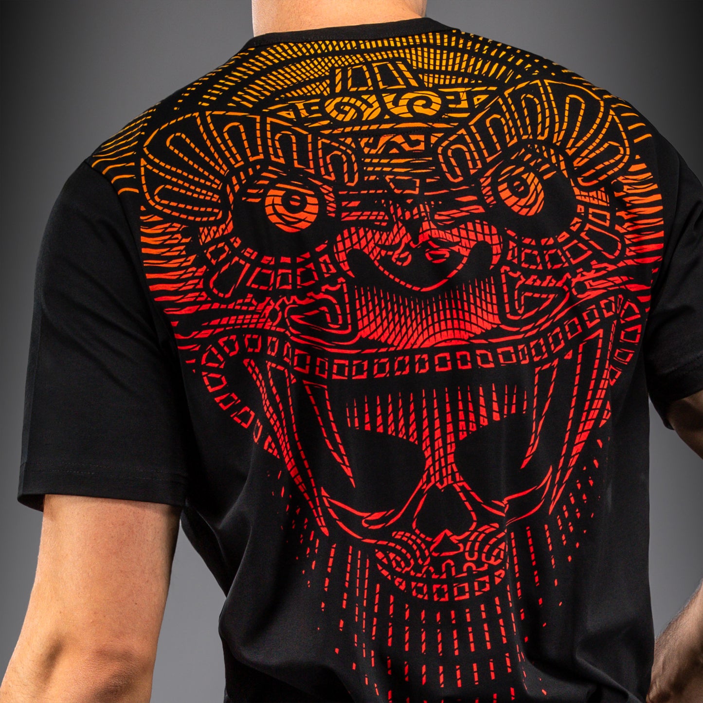 Venum Quetzal Fury Camiseta - Negro/Rojo Fury/Mandarina