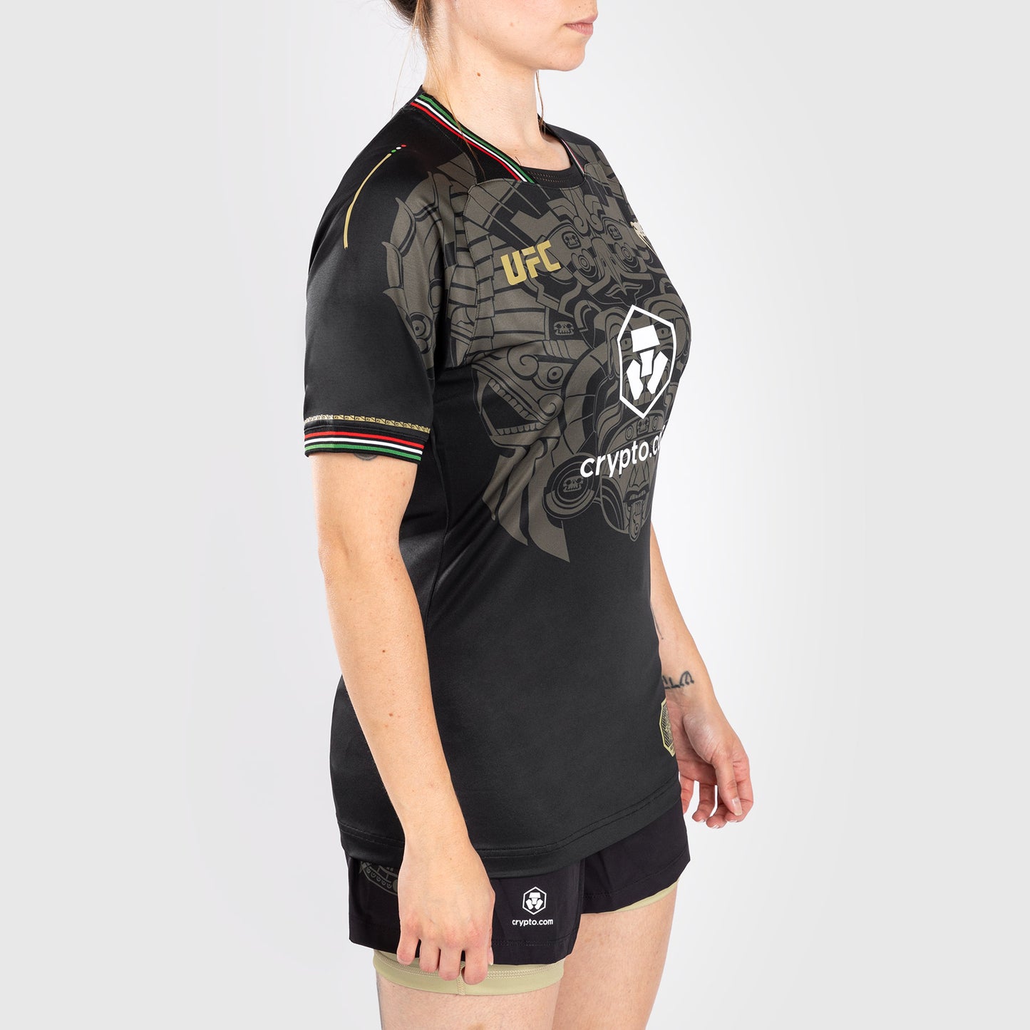 Noche UFC by Venum Authentic Fight Night Camiseta Dry Tech Mujer - Negro