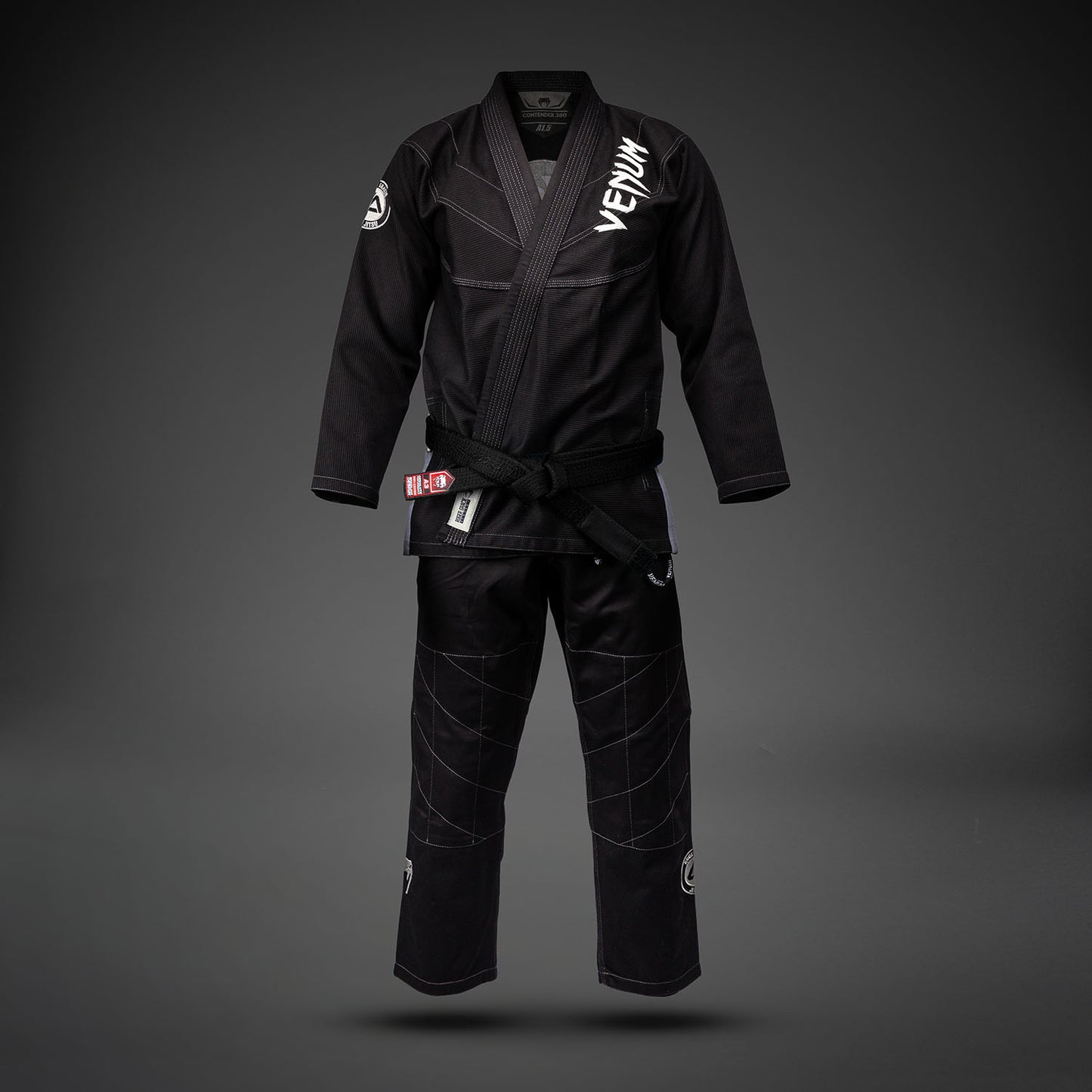 Venum x Roger Gracie Academy Kimono de BJJ - Negro