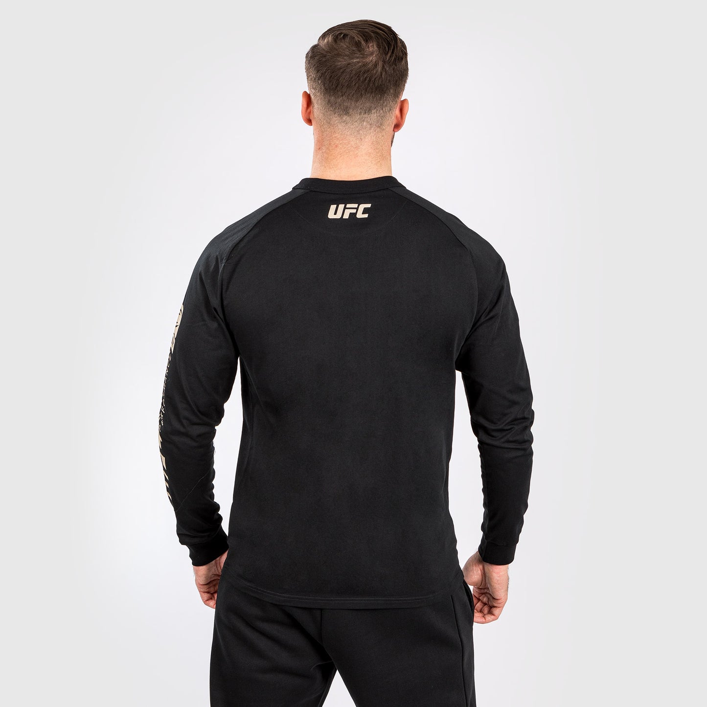 UFC Adrenaline by Venum Fight Week Camiseta de manga larga para Hombre - Negra